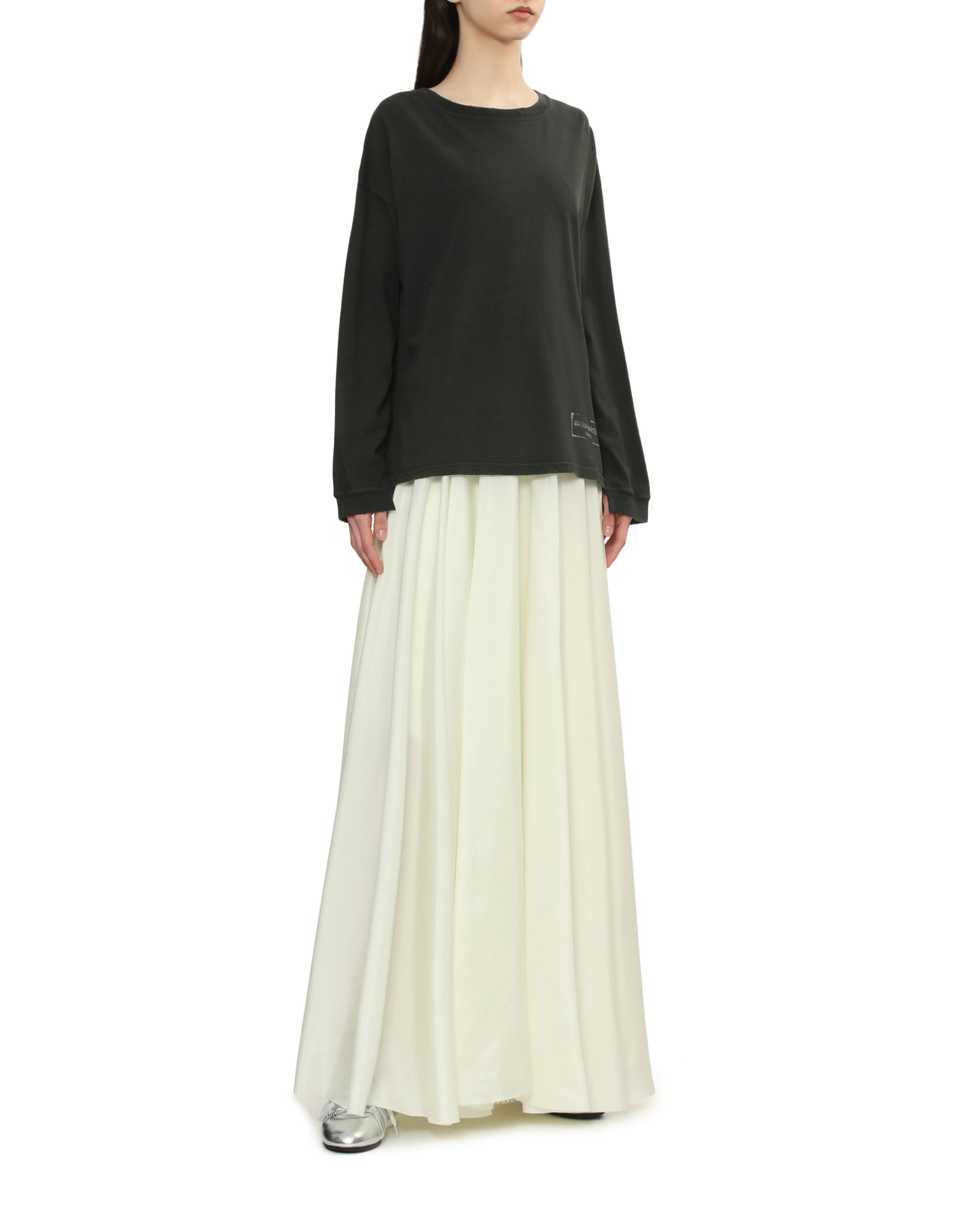 MAISON MARGIELA Logo long sleeve tee