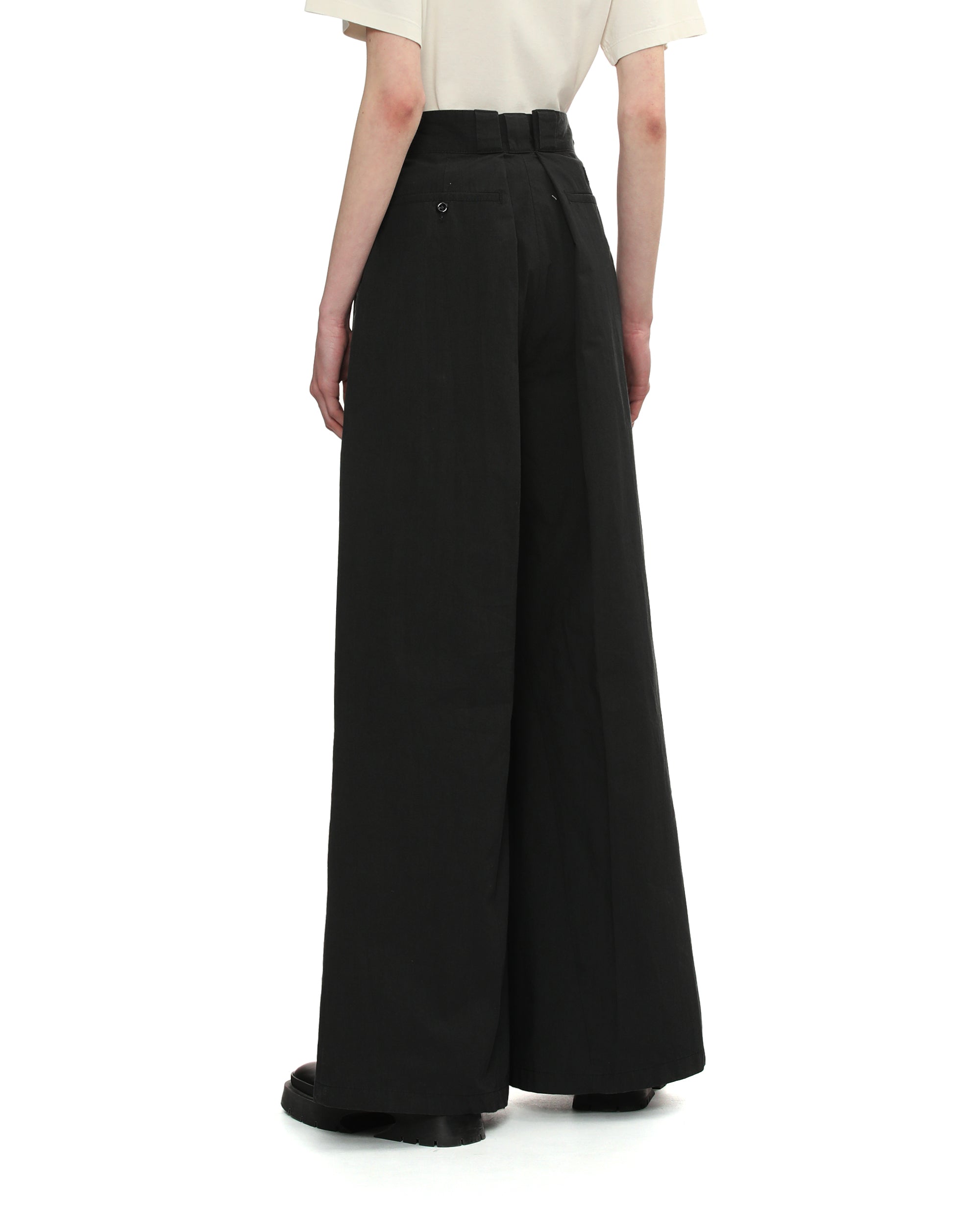 MAISON MARGIELA Wide-leg pleated pants
