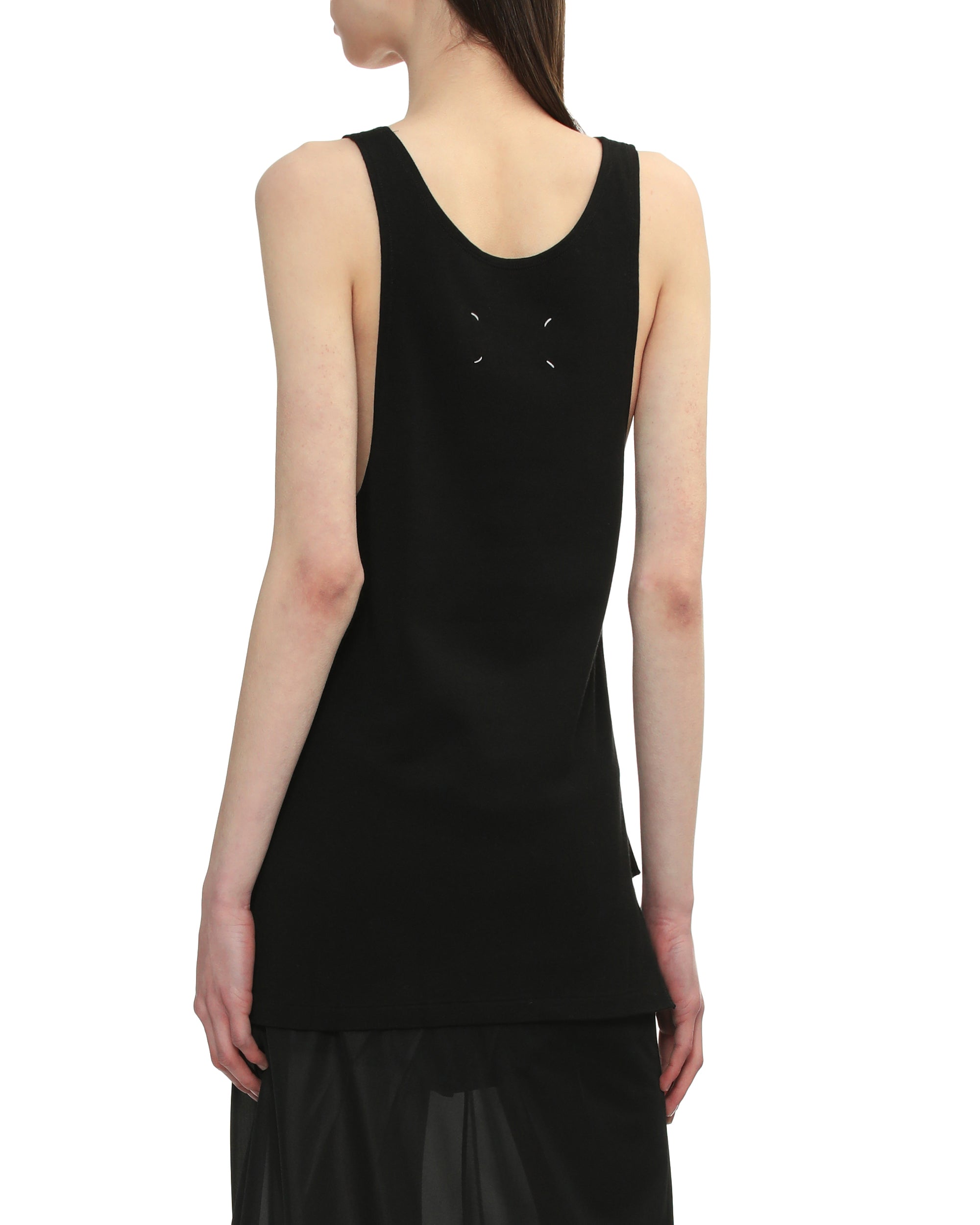 MAISON MARGIELA Logo tank top