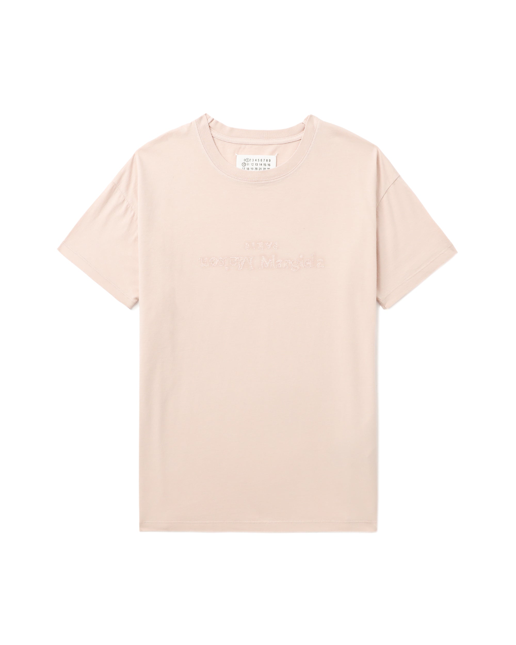MAISON MARGIELA Embroidered logo tee