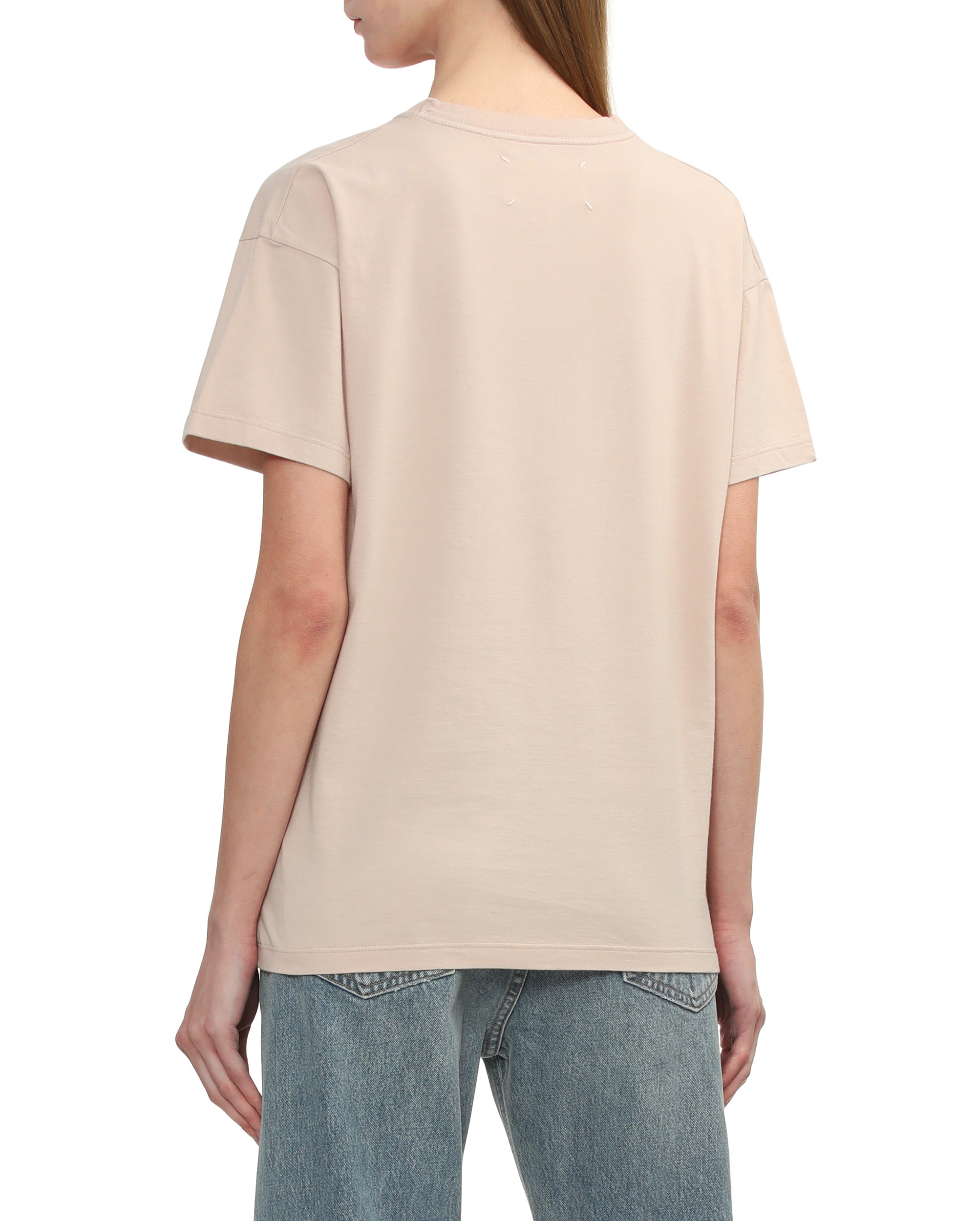 MAISON MARGIELA Embroidered logo tee
