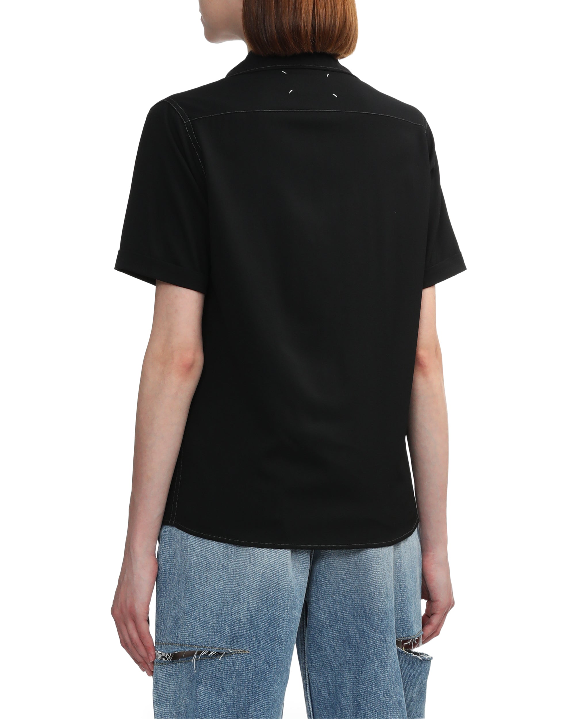 MAISON MARGIELA Rayon twill shirt
