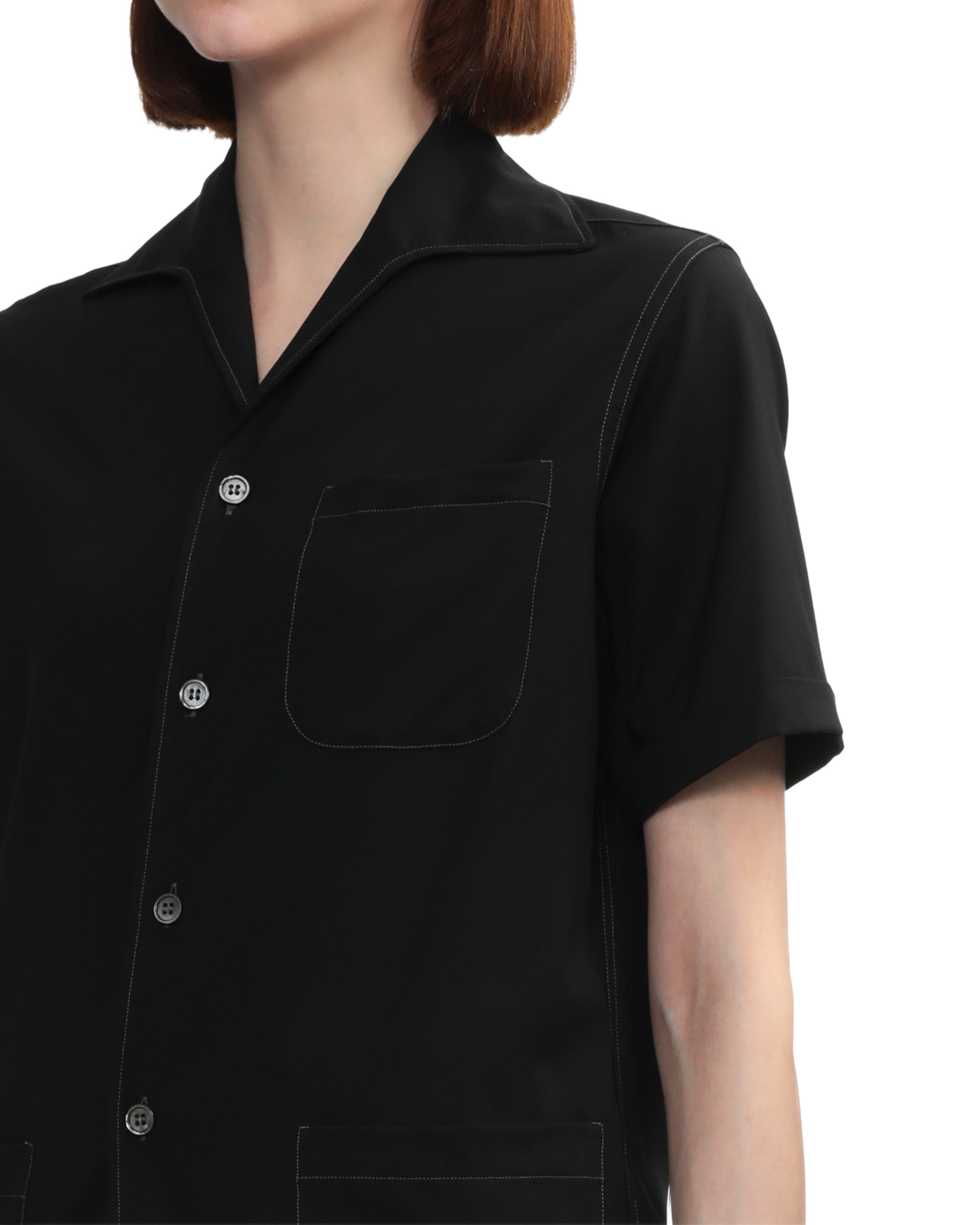 MAISON MARGIELA Rayon twill shirt