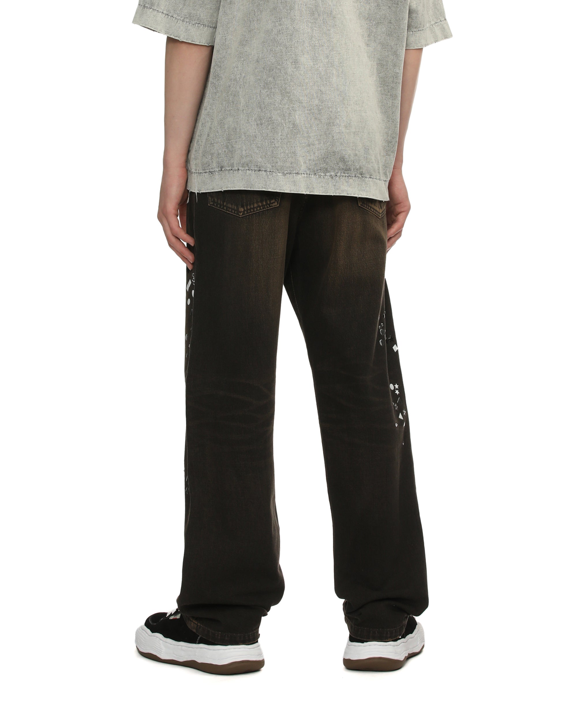 MAISON MIHARA YASUHIRO Embellished denim pants