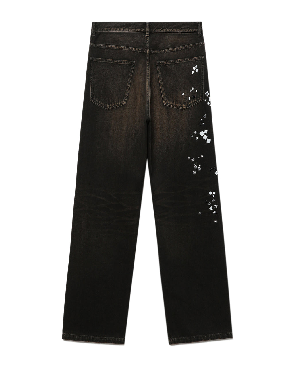 MAISON MIHARA YASUHIRO Embellished denim pants