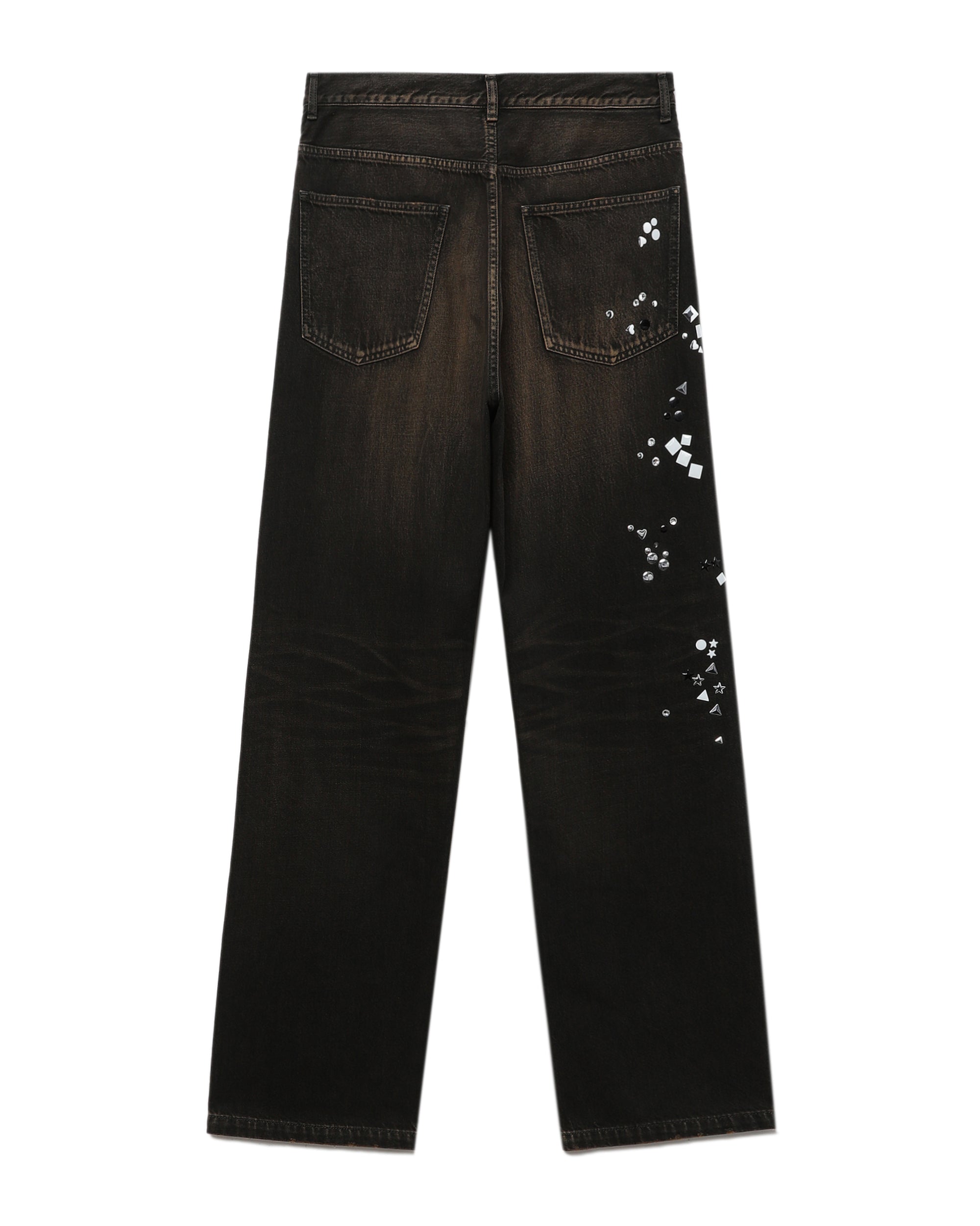 MAISON MIHARA YASUHIRO Embellished denim pants