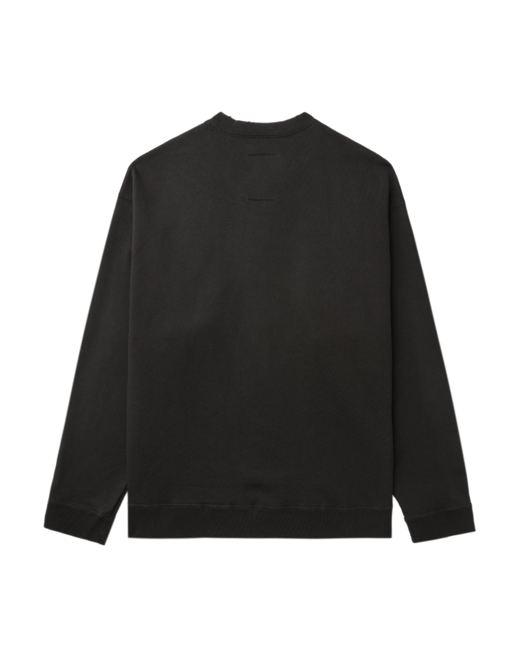 MAISON MIHARA YASUHIRO Printed embellished distressed sweatshirt