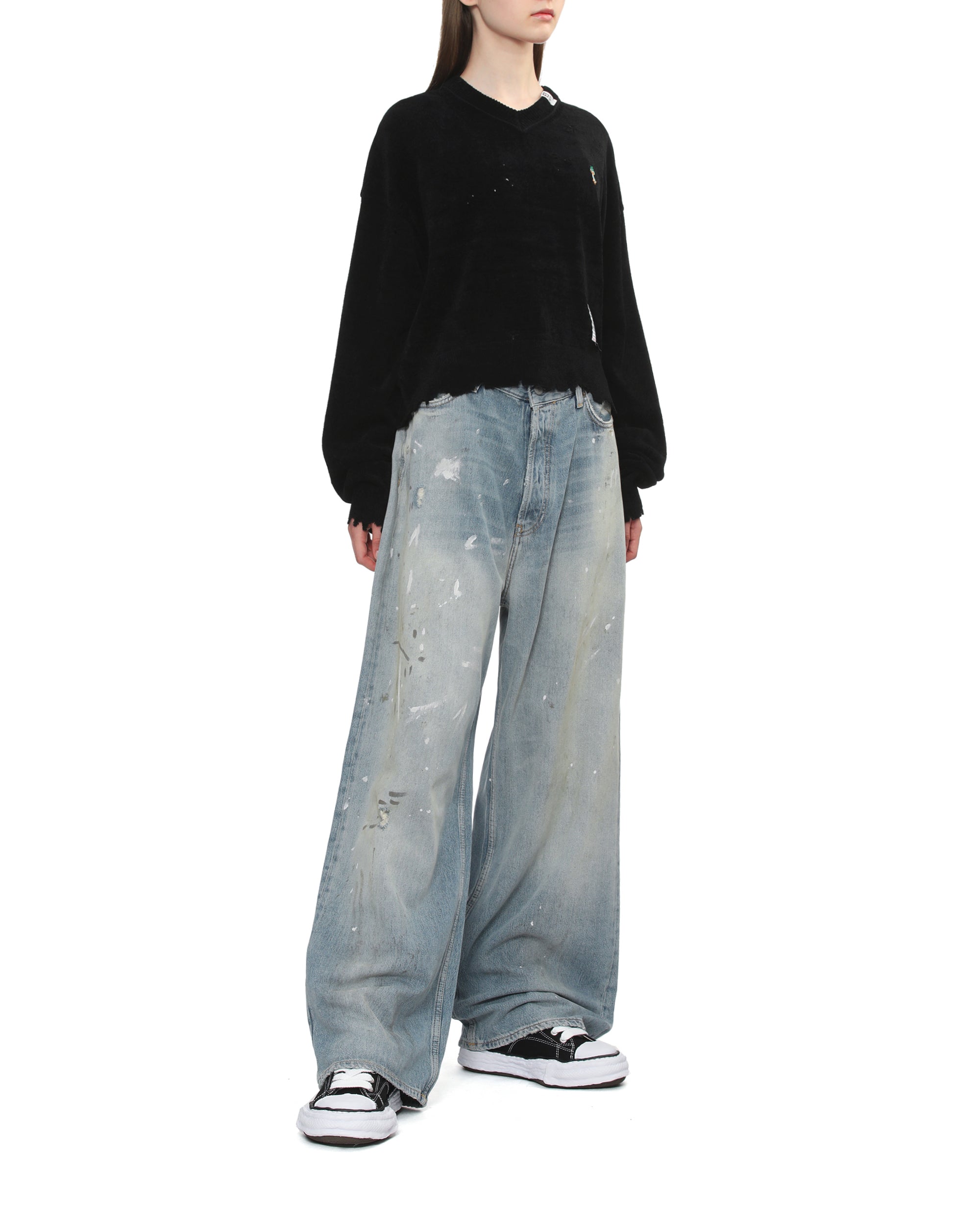 MAISON MIHARA YASUHIRO Distressed sweater