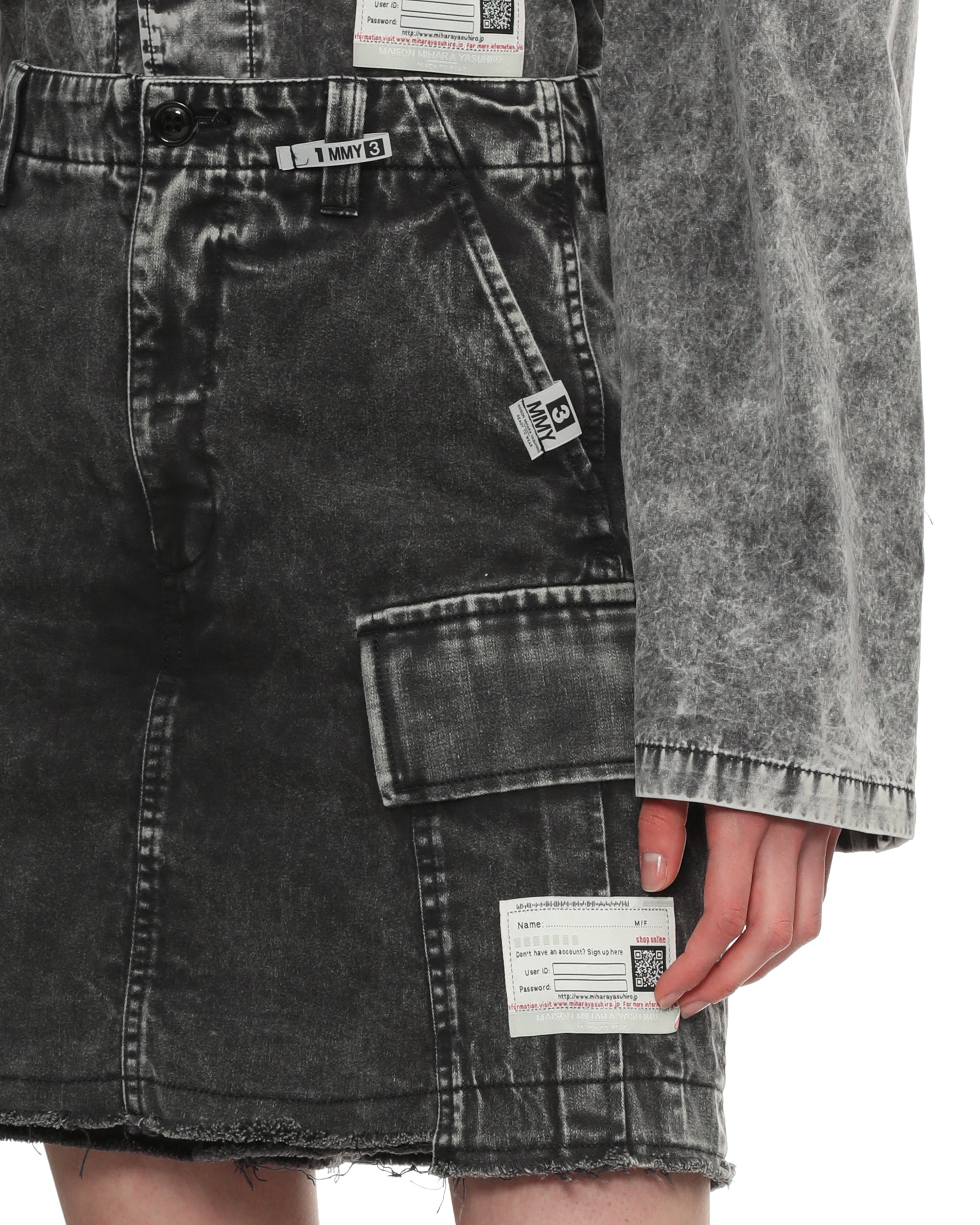 MAISON MIHARA YASUHIRO Military cargo shorts