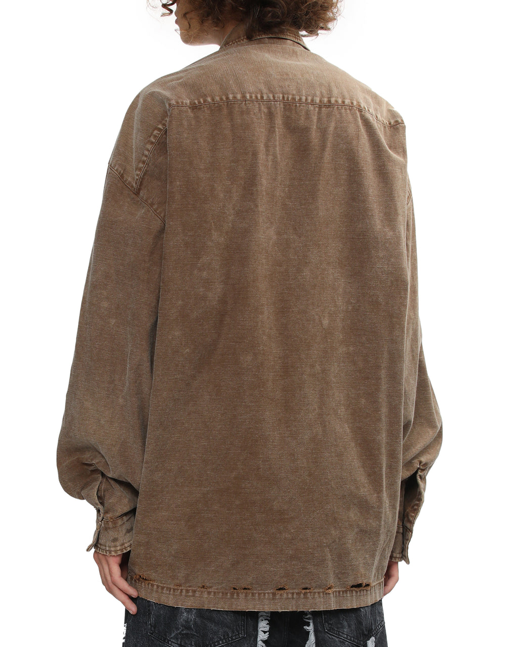 MAISON MIHARA YASUHIRO Embellished military shirt