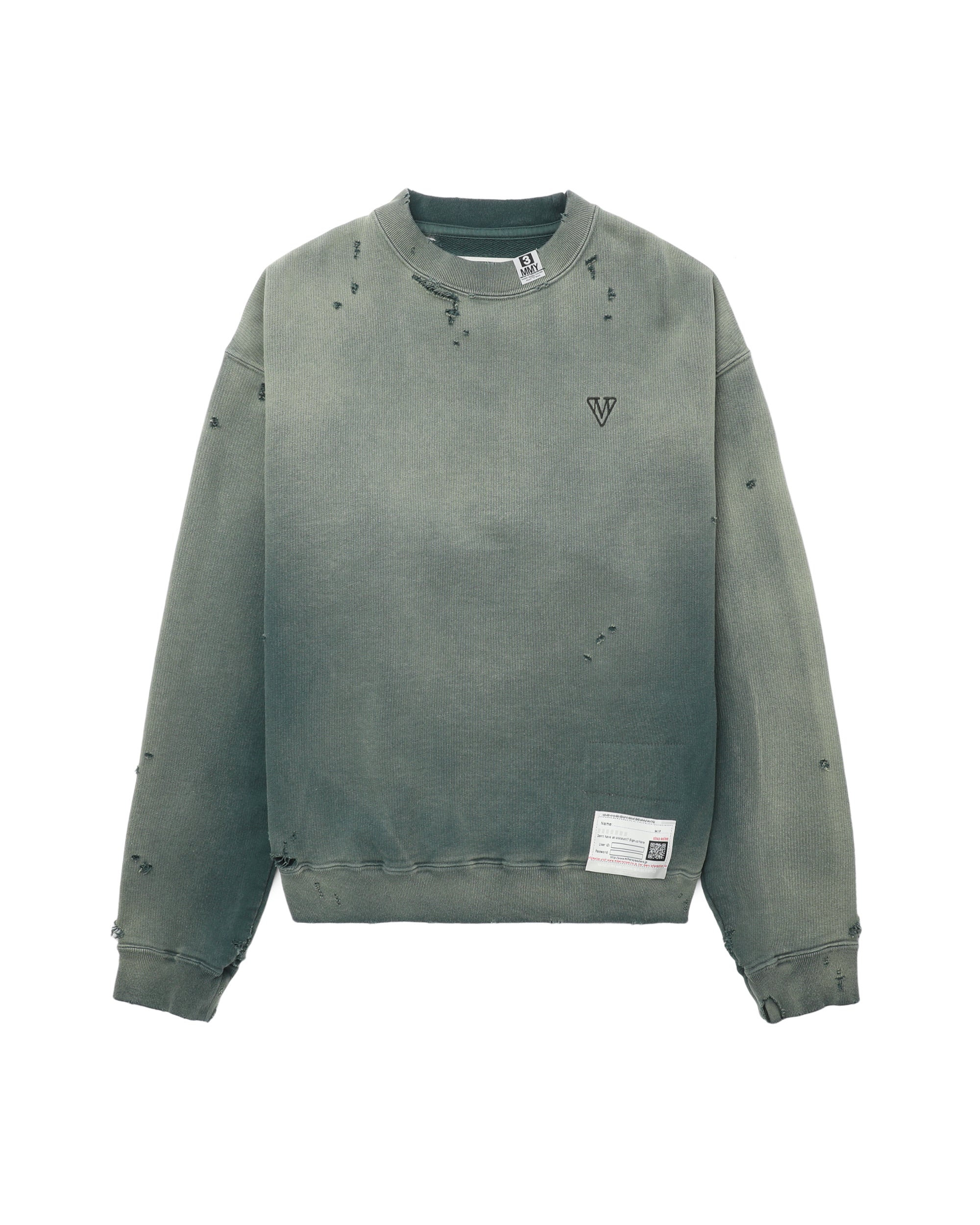 MAISON MIHARA YASUHIRO Distressed sweater