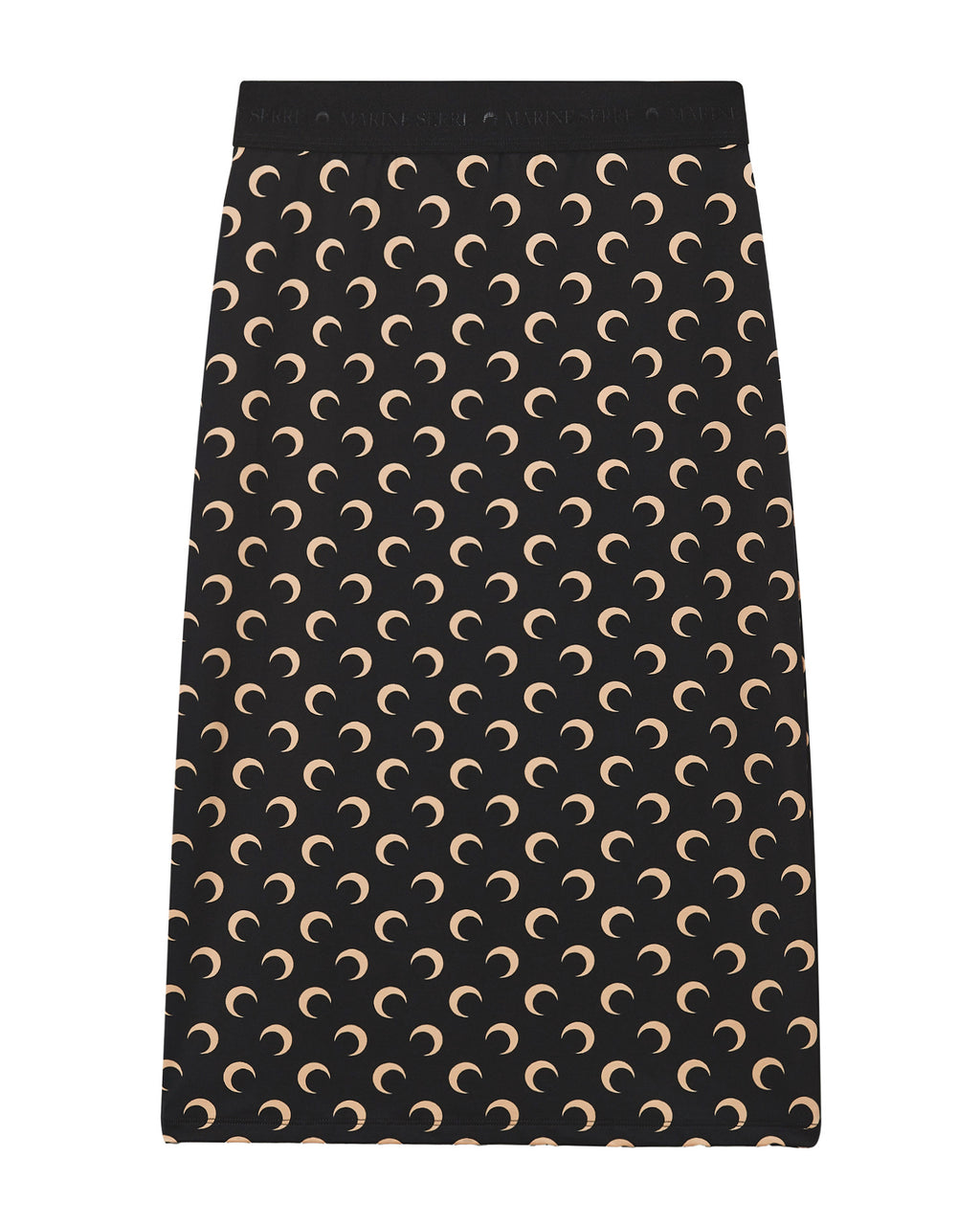 MARINE SERRE Moon print midi skirt