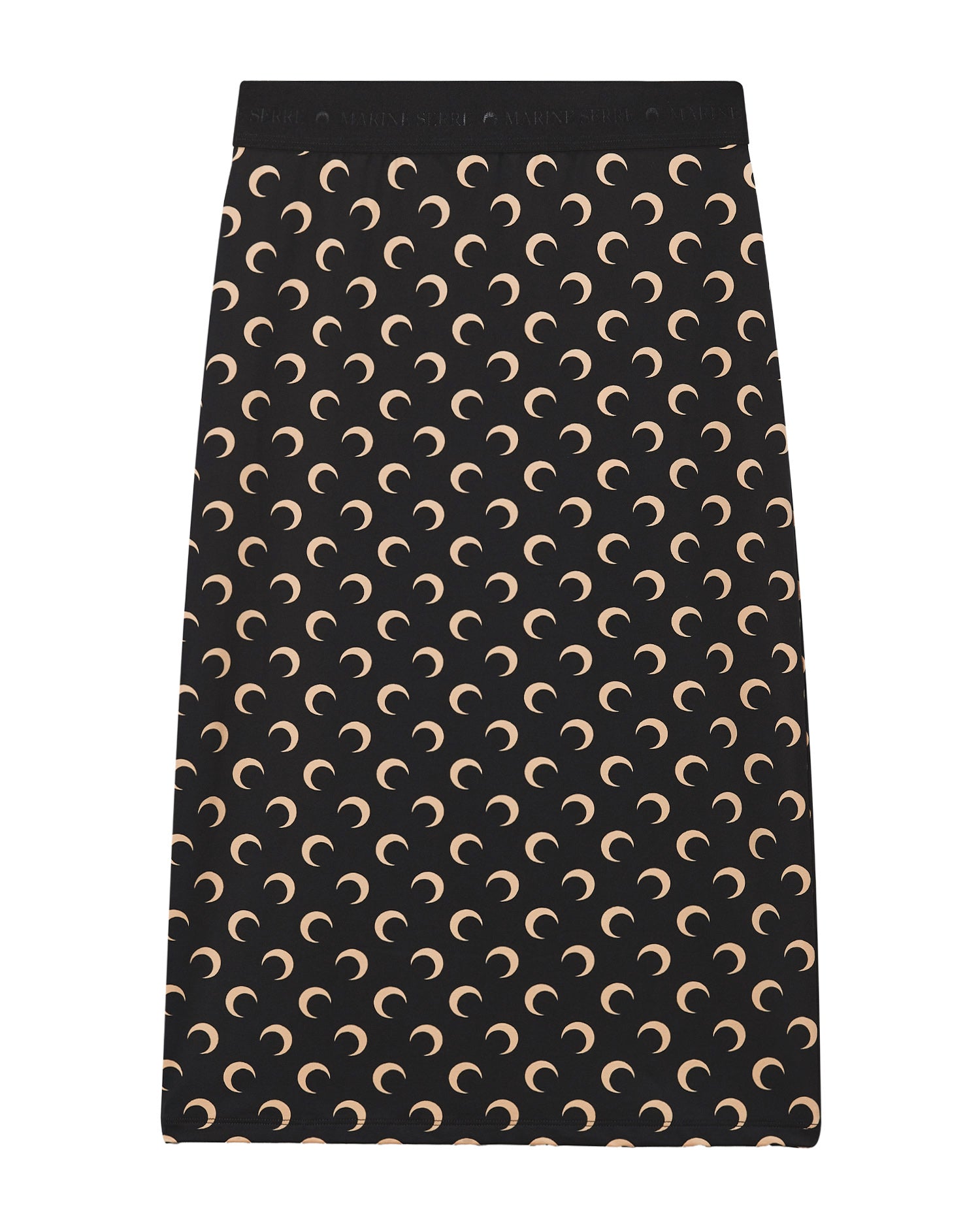 MARINE SERRE Moon print midi skirt