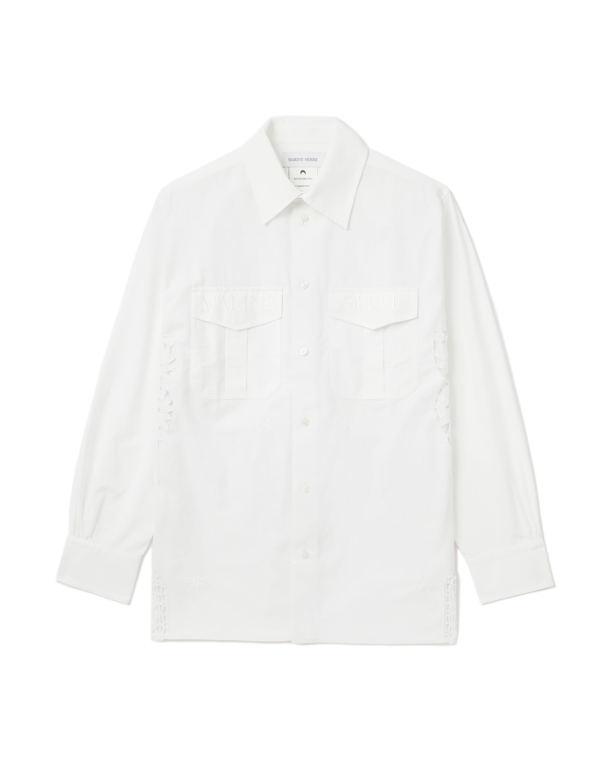 MARINE SERRE Embroidered shirt