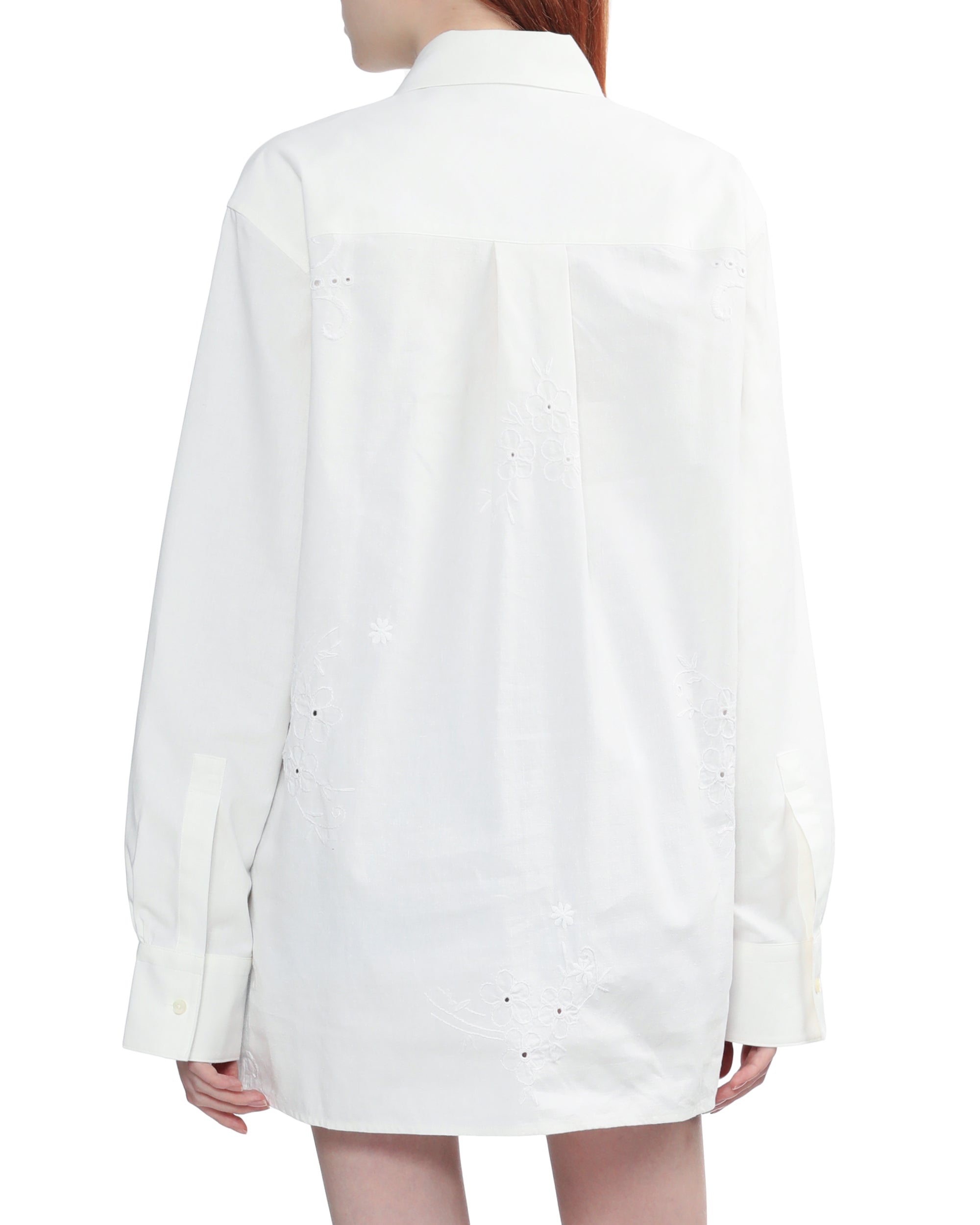 MARINE SERRE Embroidered shirt