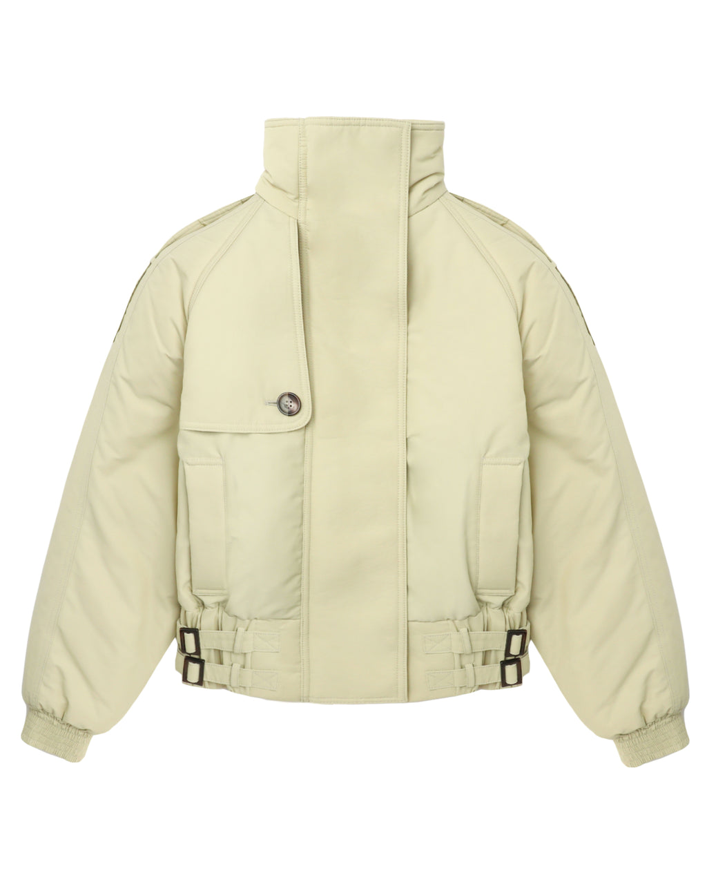 MARINE SERRE High-neck bomber jacket