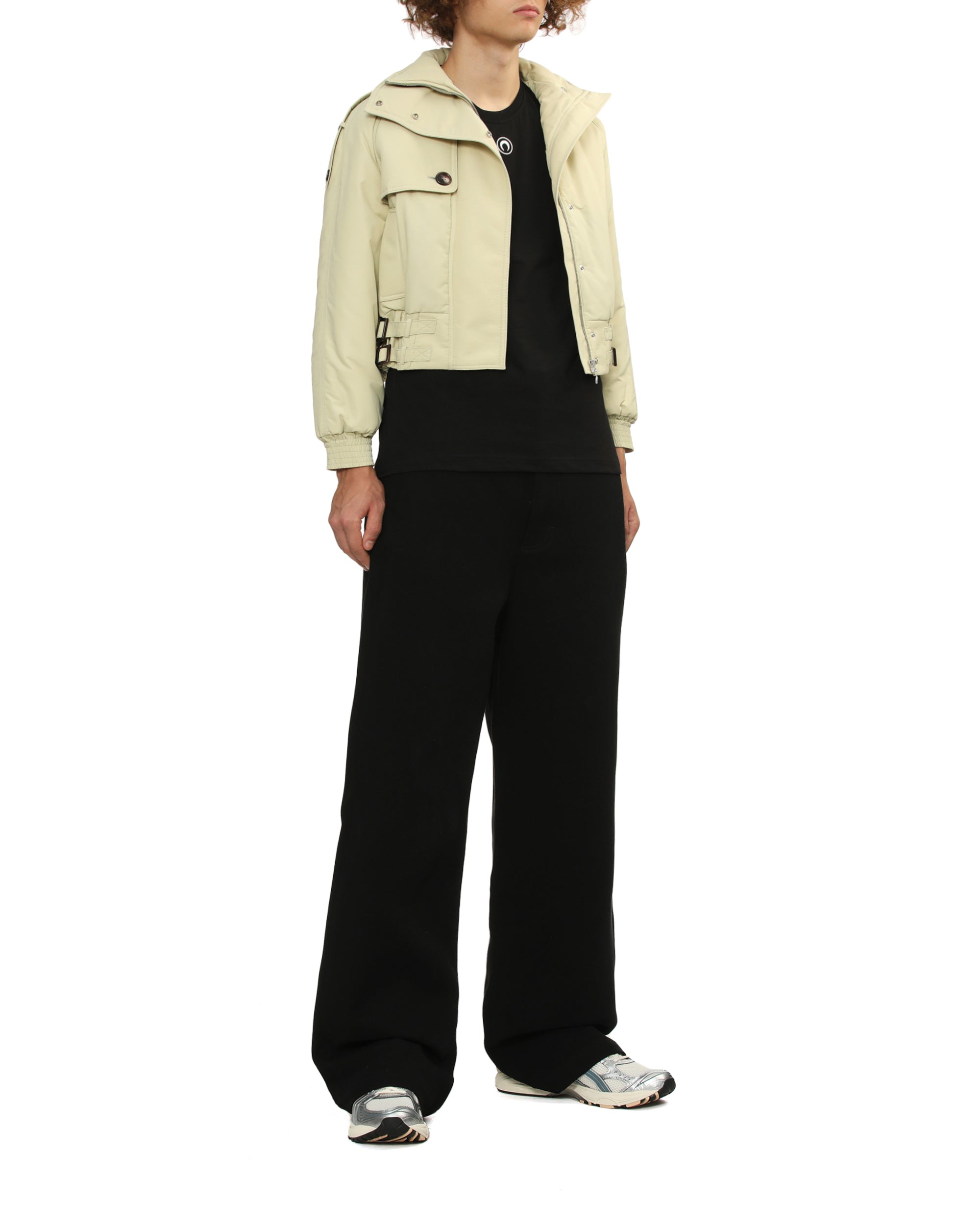 MARINE SERRE High-neck bomber jacket