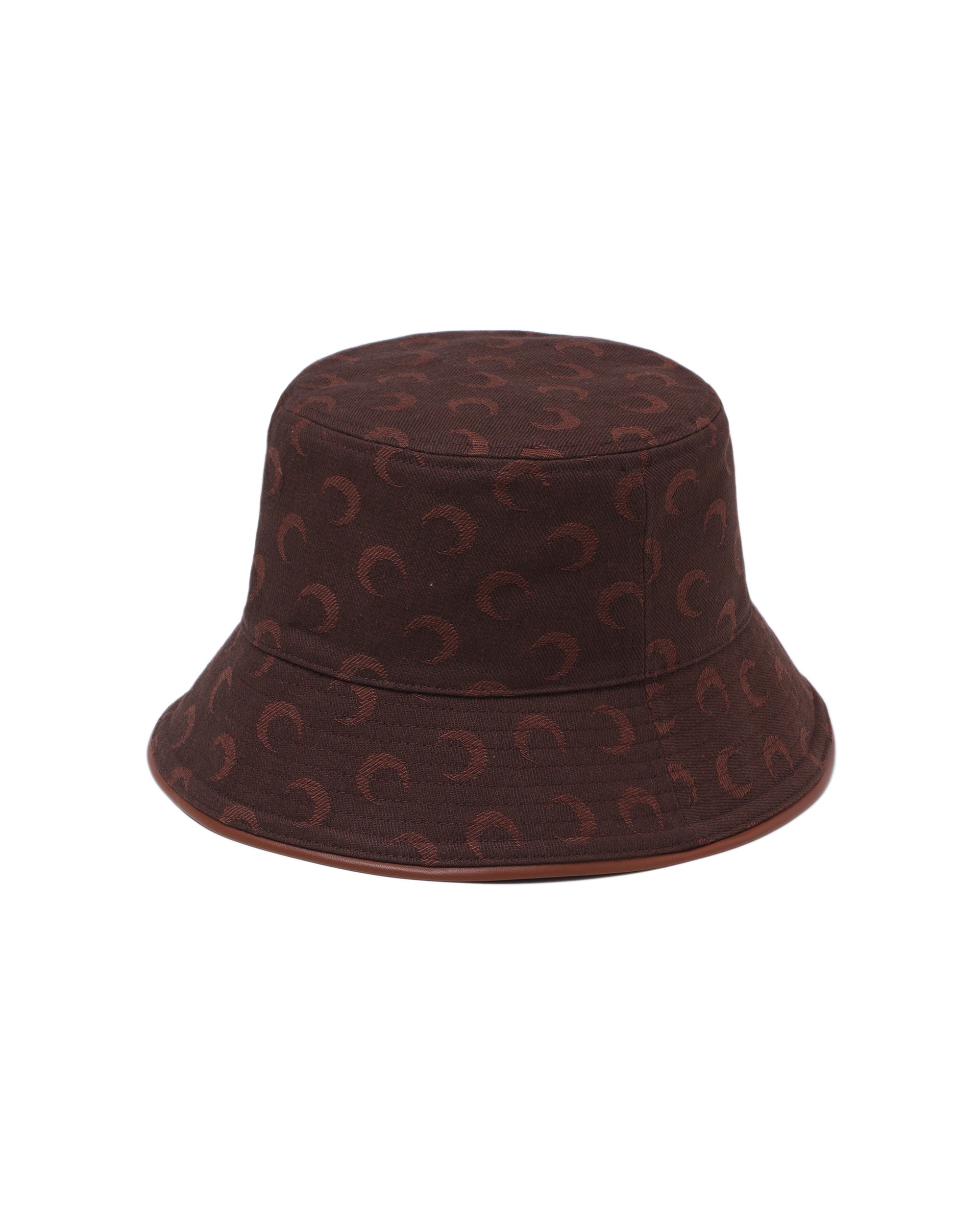 MARINE SERRE Moon monogram bucket hat