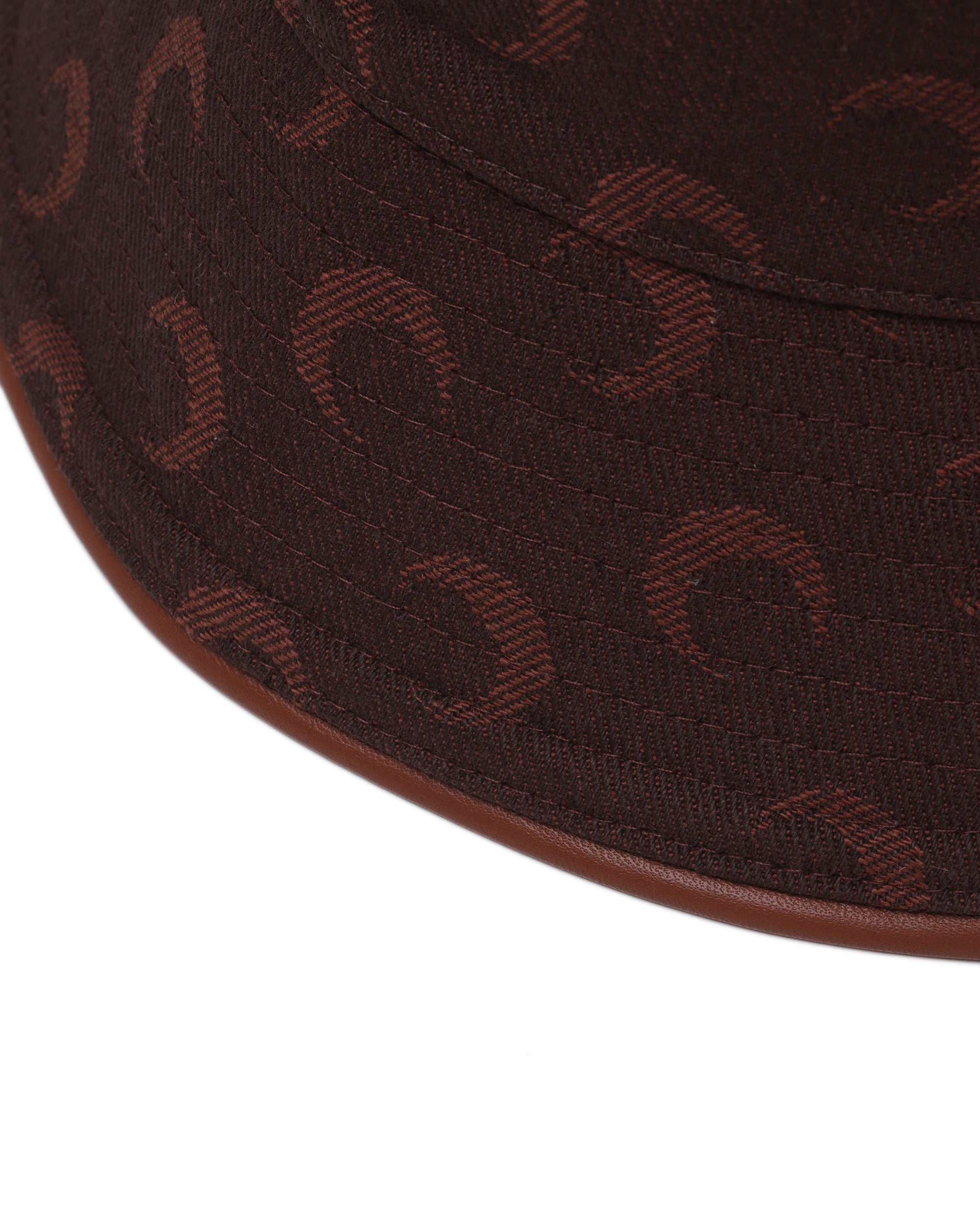 MARINE SERRE Moon monogram bucket hat