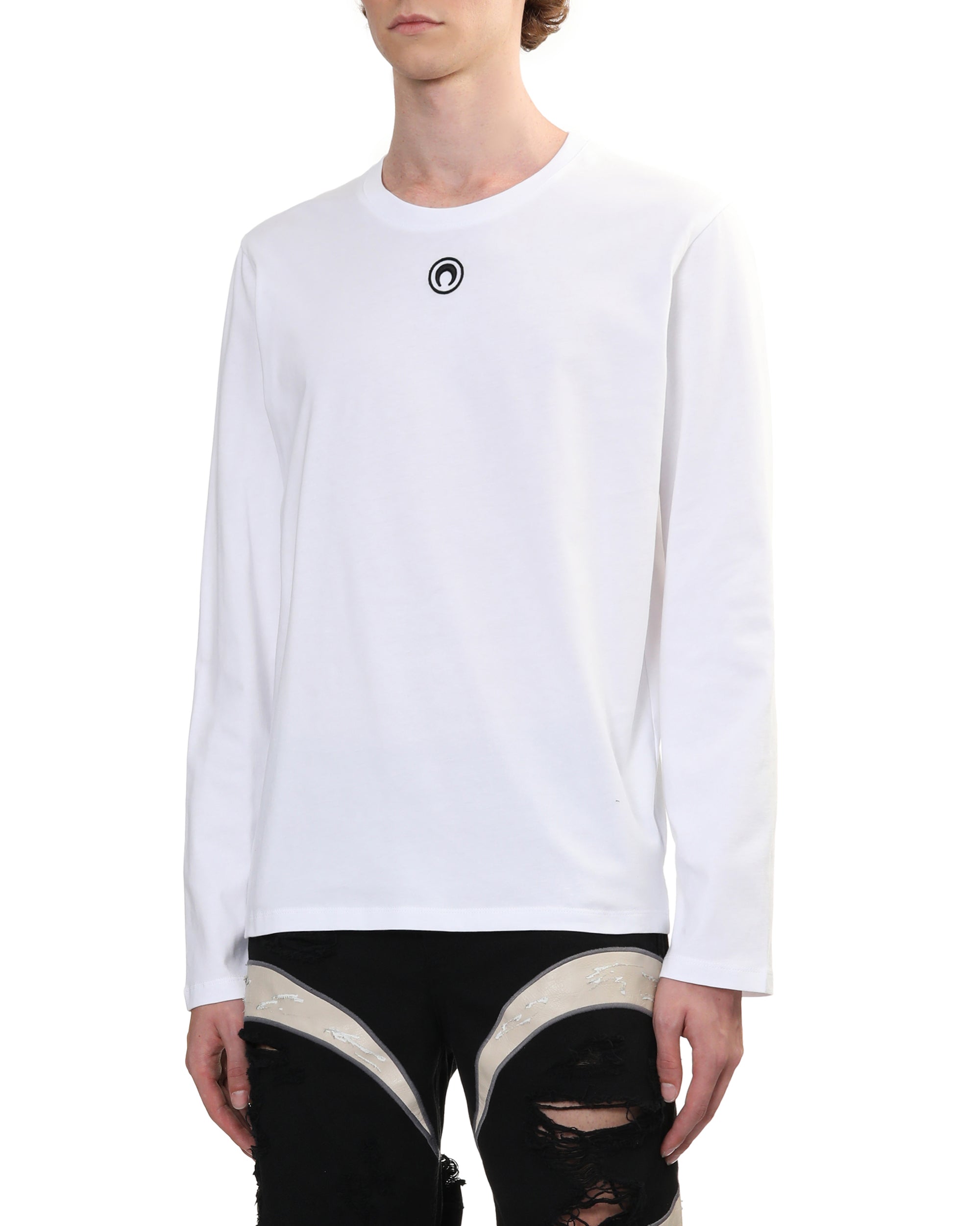 MARINE SERRE Logo long sleeve tee