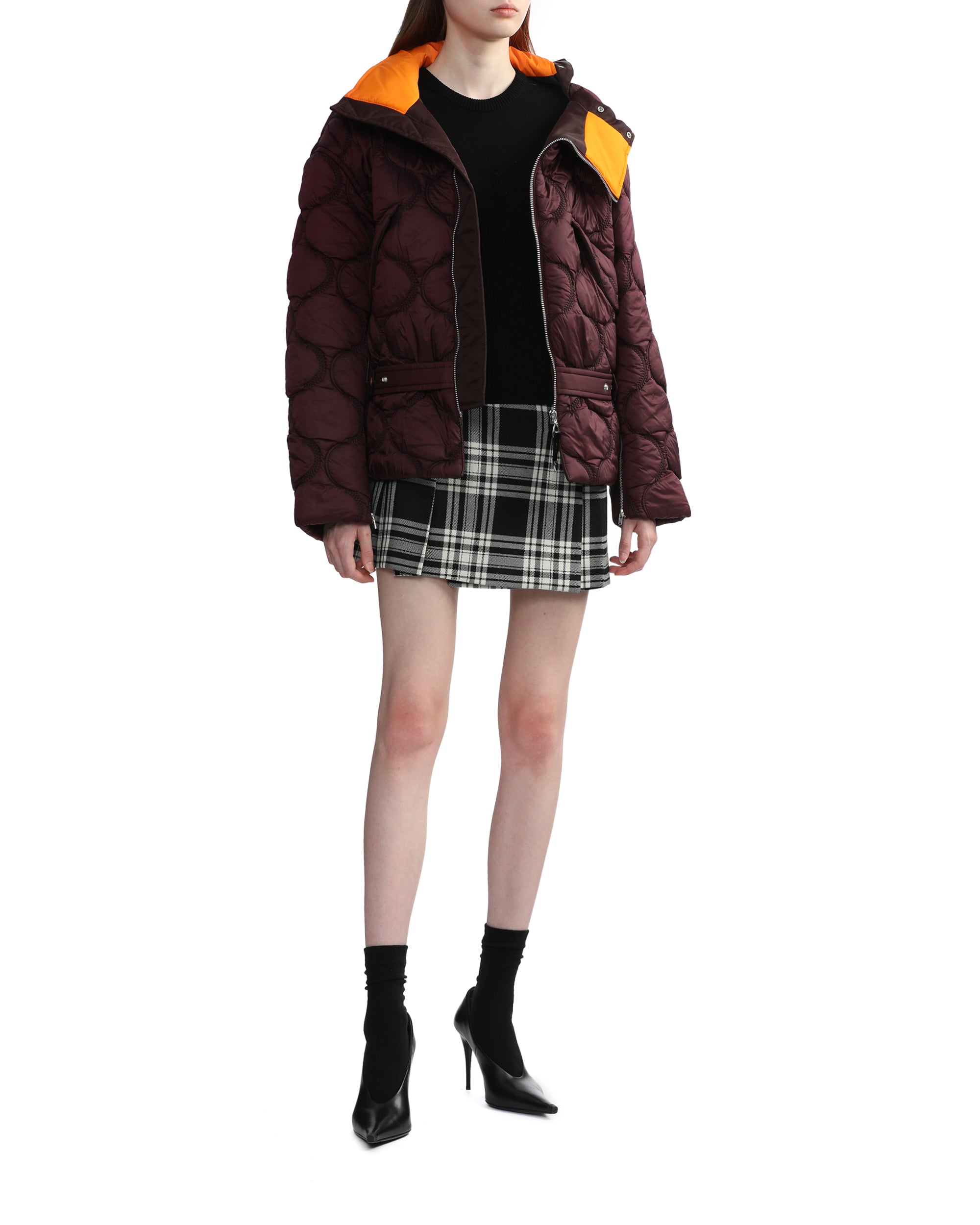 MARINE SERRE Rib knit top