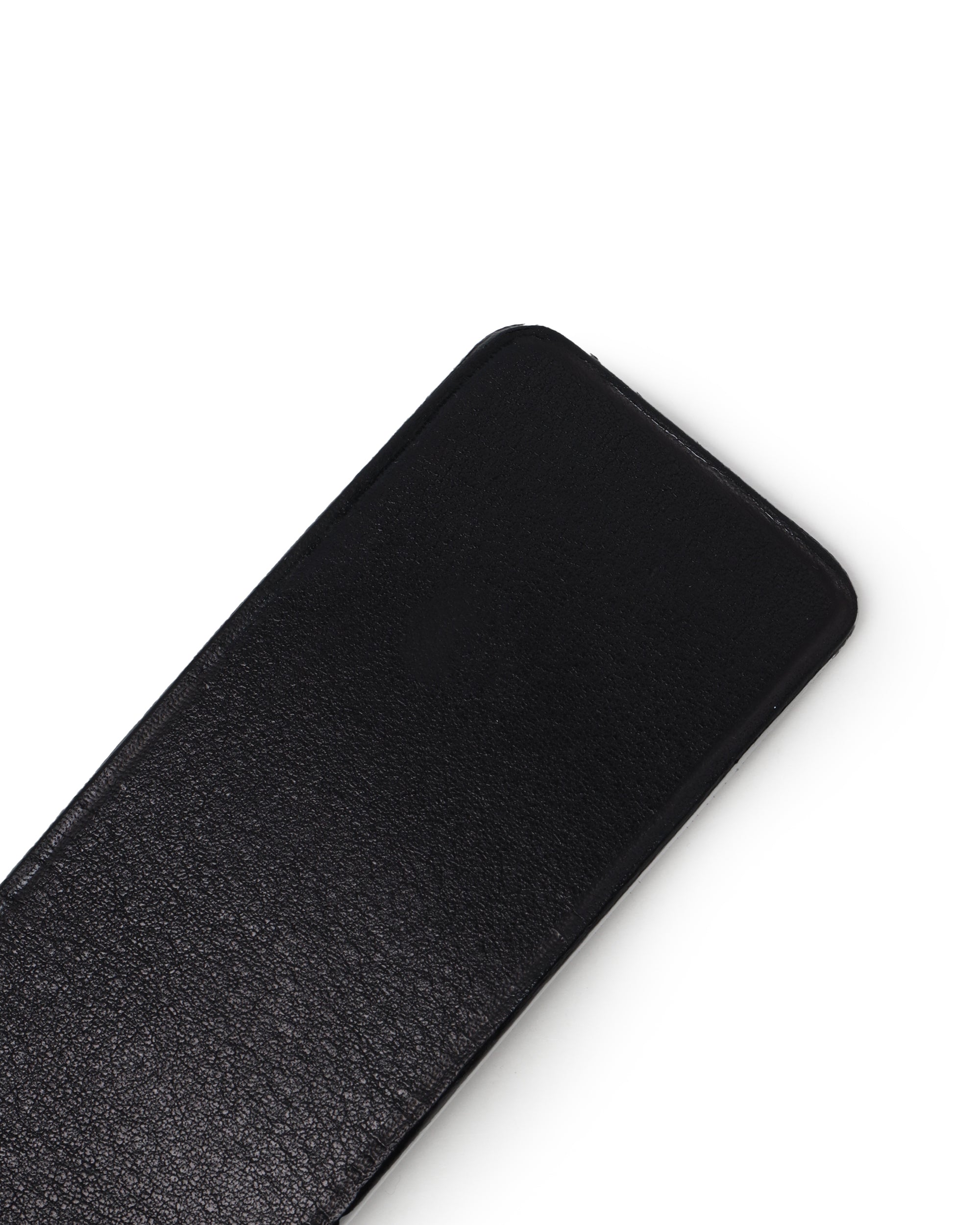 MARINE SERRE Metal logo plate belt