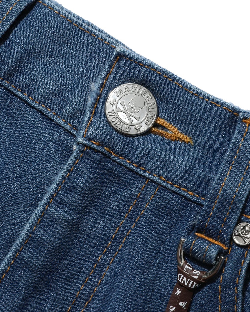 MASTERMIND WORLD Skinny logo jeans