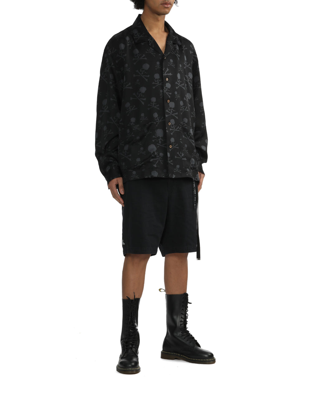 MASTERMIND WORLD Skull silk shirt