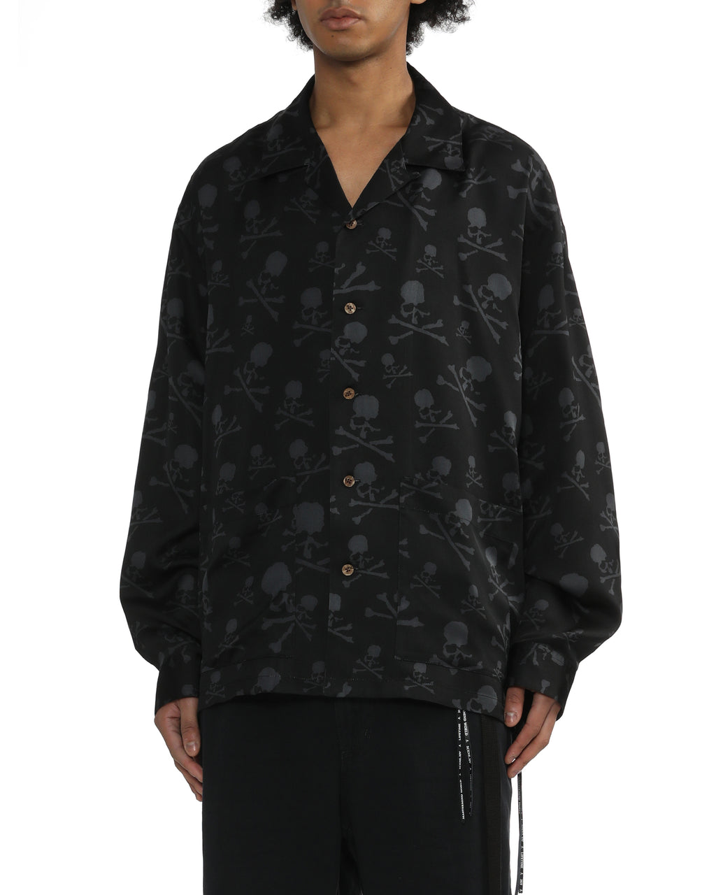 MASTERMIND WORLD Skull silk shirt