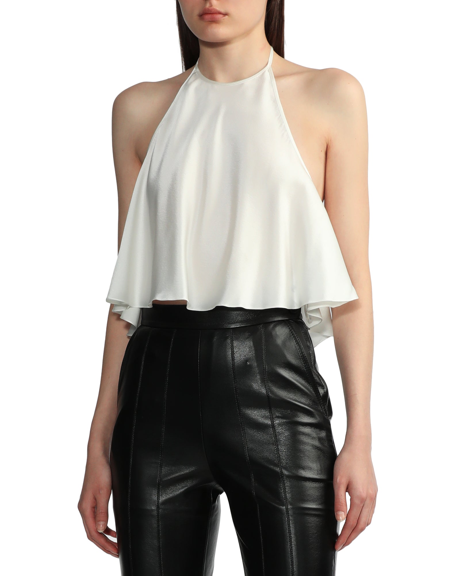 MATÉRIEL Halter crop top