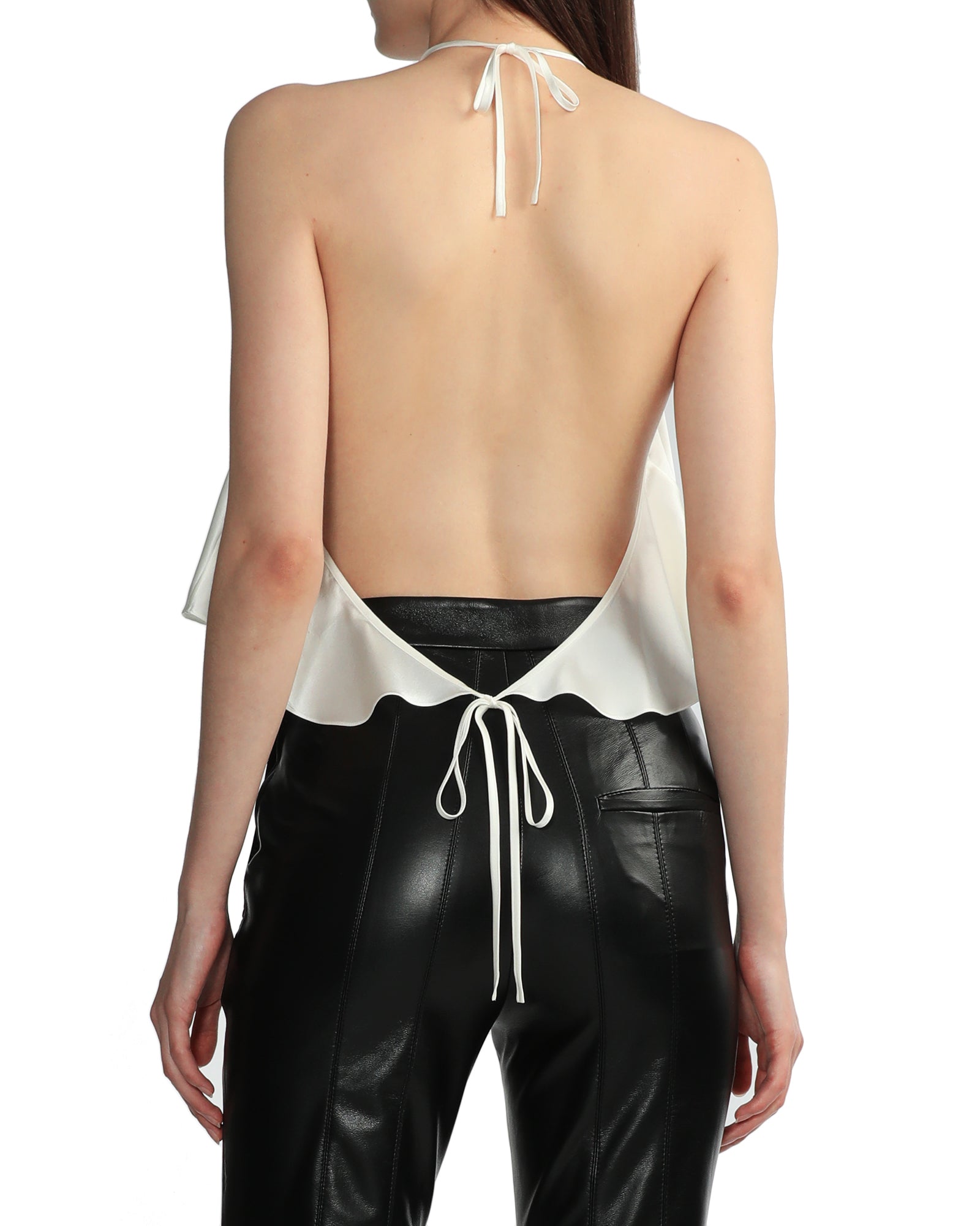 MATÉRIEL Halter crop top