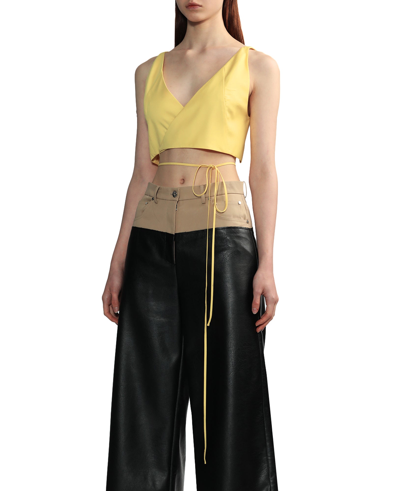 MATÉRIEL Wrap bra top