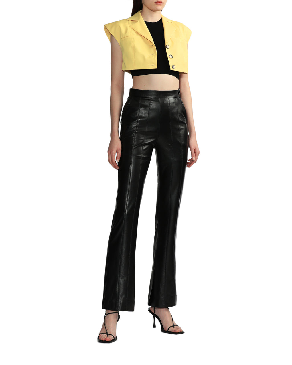 MATÉRIEL Fitted crop vest