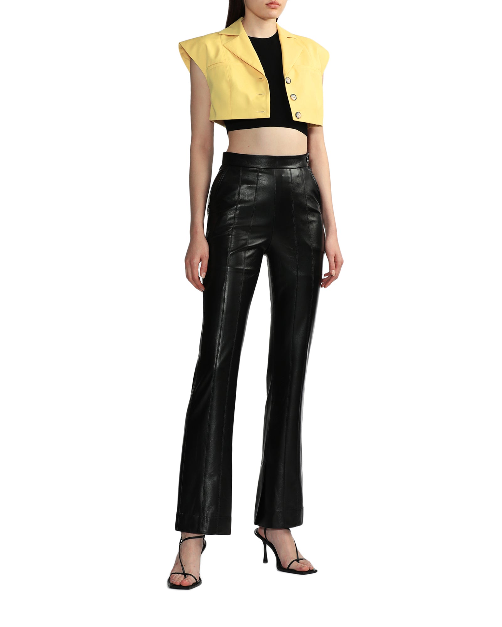 MATÉRIEL Fitted crop vest