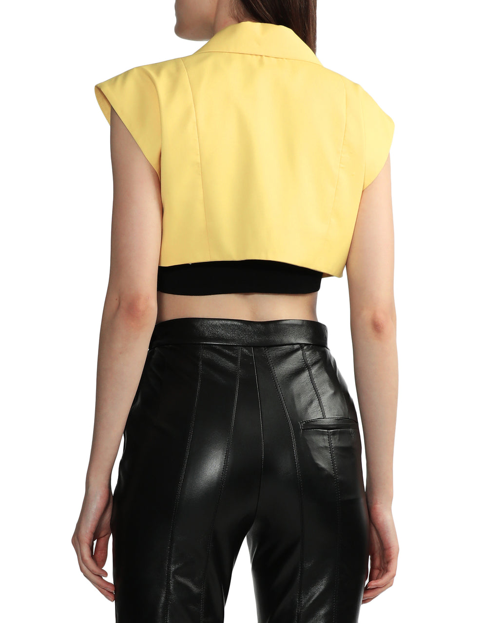 MATÉRIEL Fitted crop vest