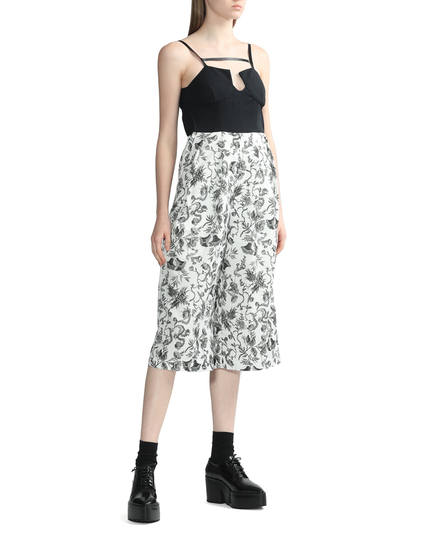 MIKAGE SHIN Full-body floral pants