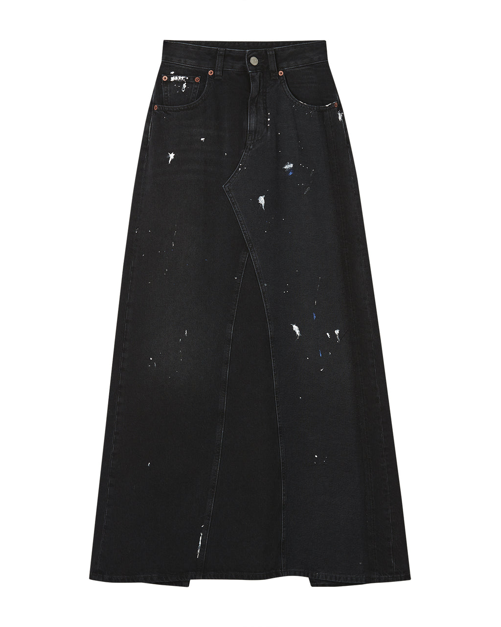 MM6 MAISON MARGIELA Painted denim skirt