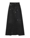 MM6 MAISON MARGIELA Painted denim skirt