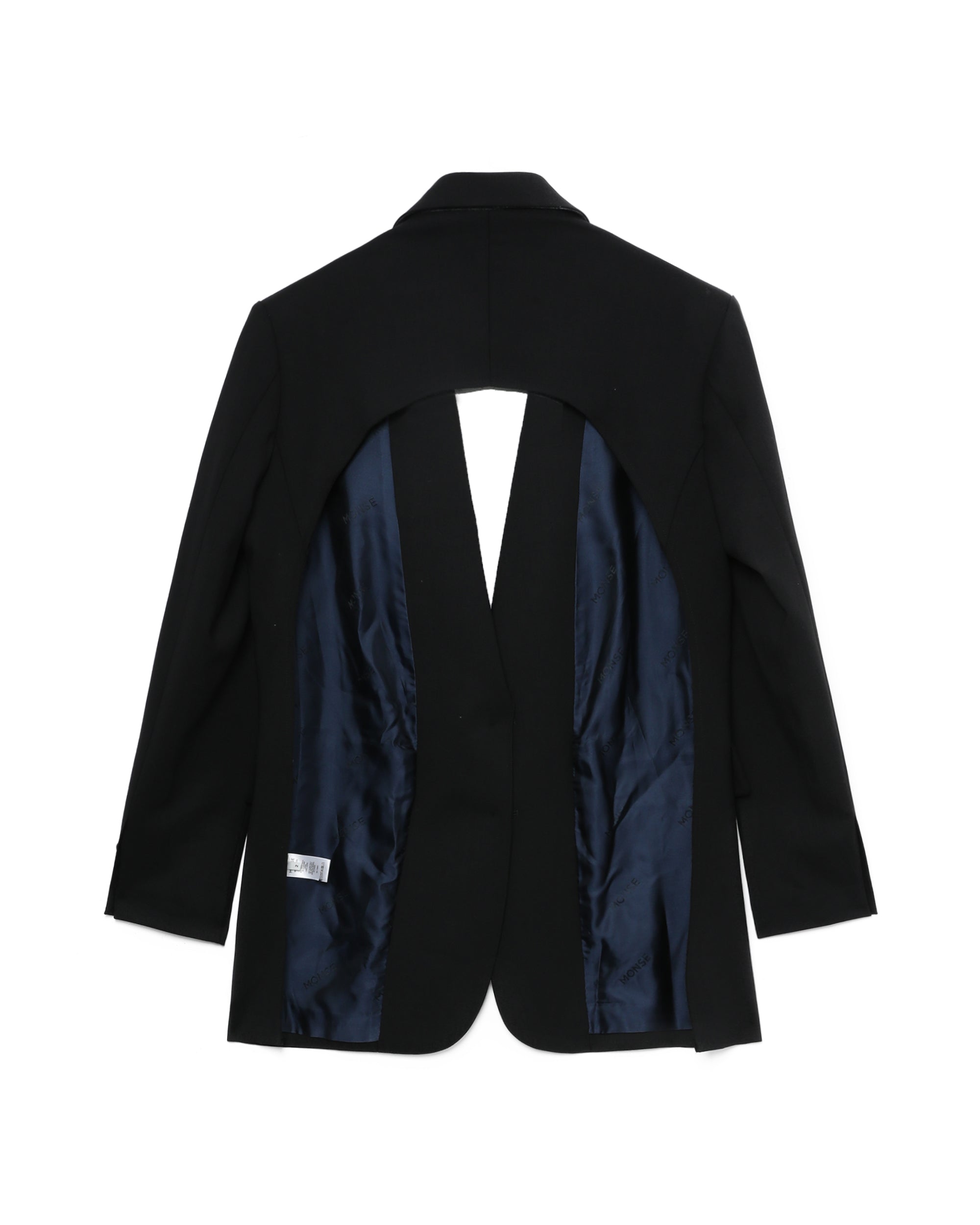 MONSE Open back blazer