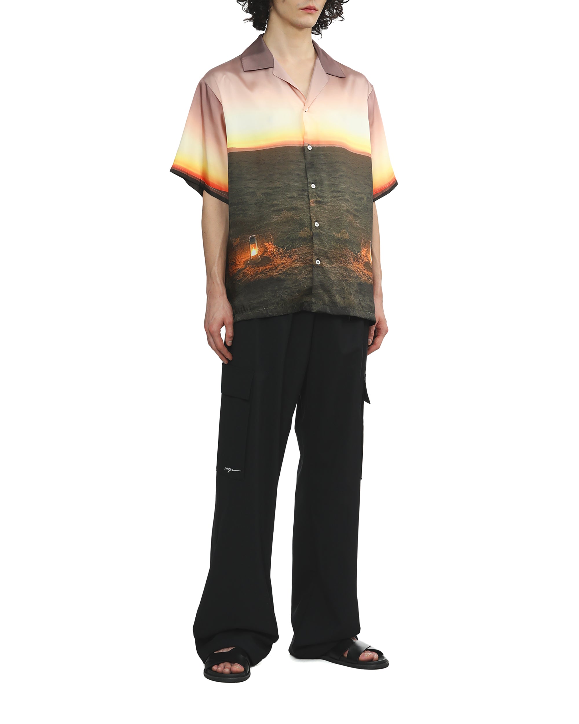 MSGM Wool-blend cargo pants