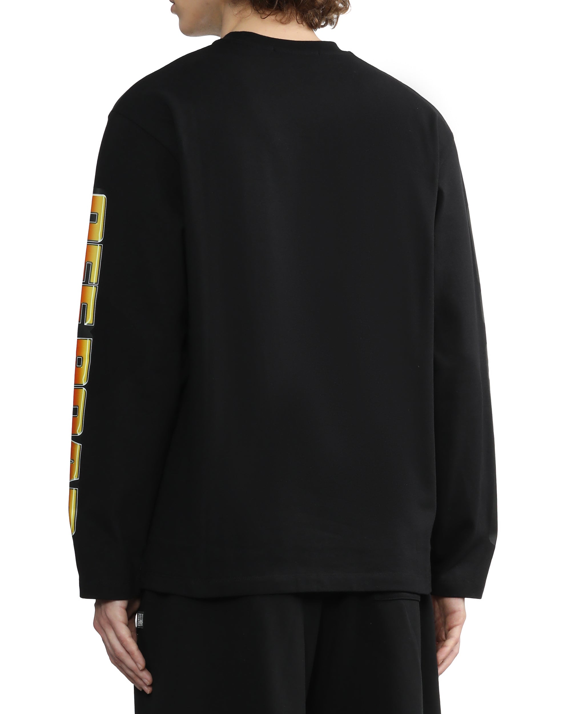 MSGM Off road printed long-sleeve tee