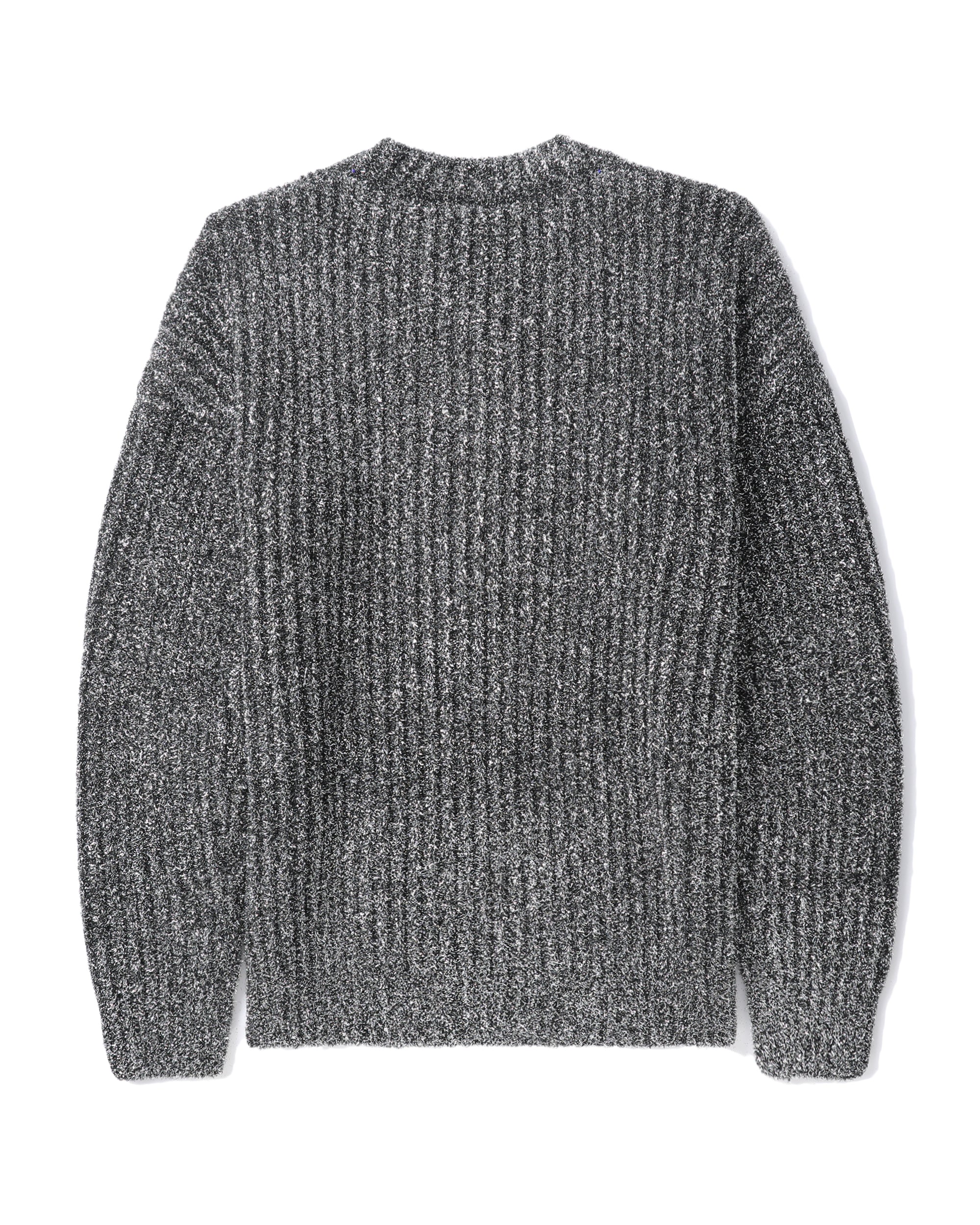 MSGM Metal blend crewneck sweater