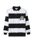 MSGM Striped polo sweatshirt