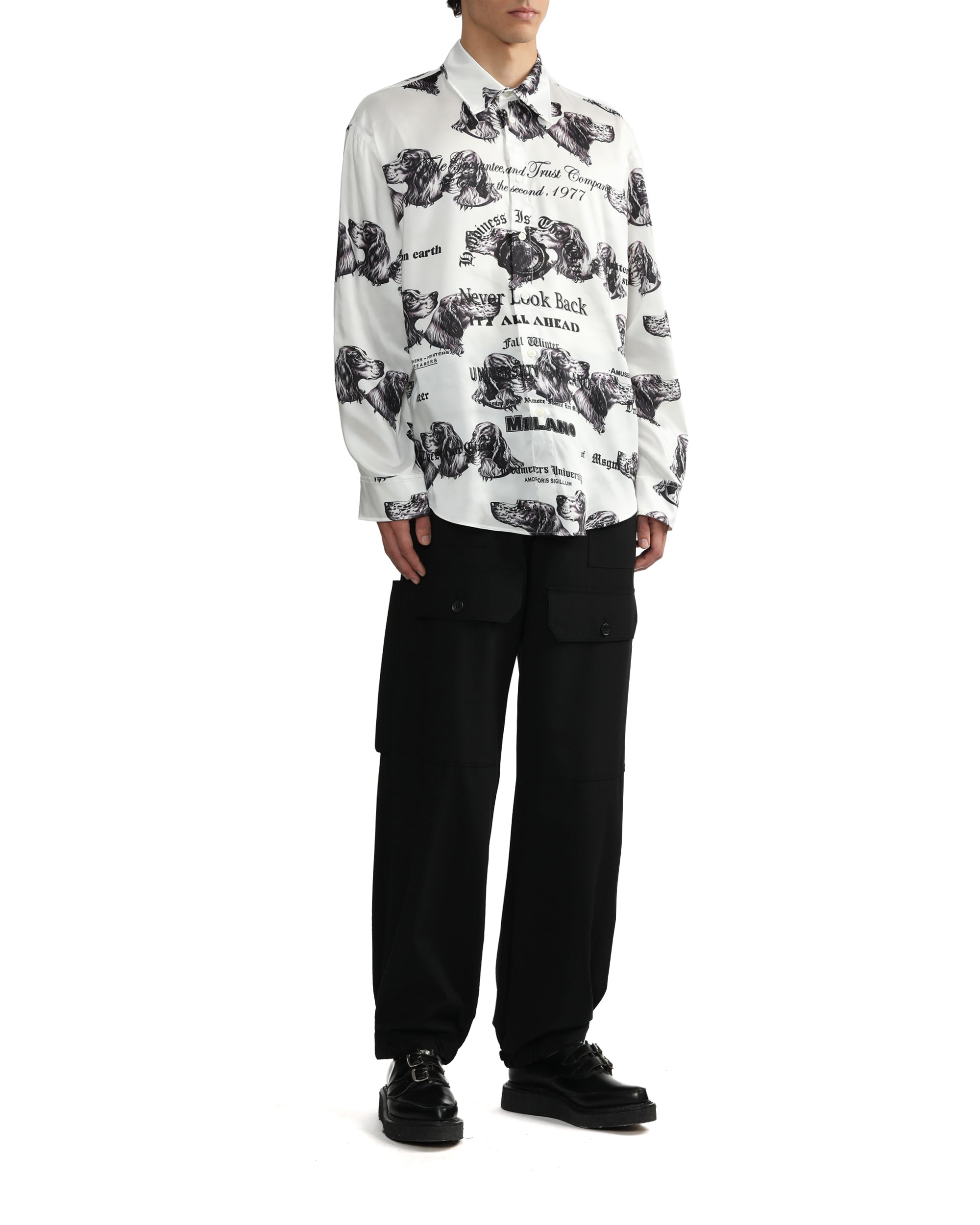 MSGM Never look back shirt