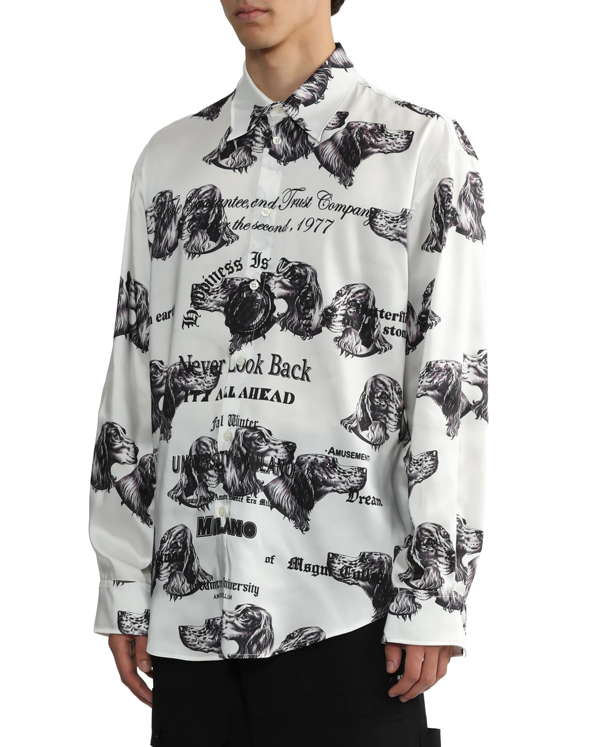MSGM Never look back shirt