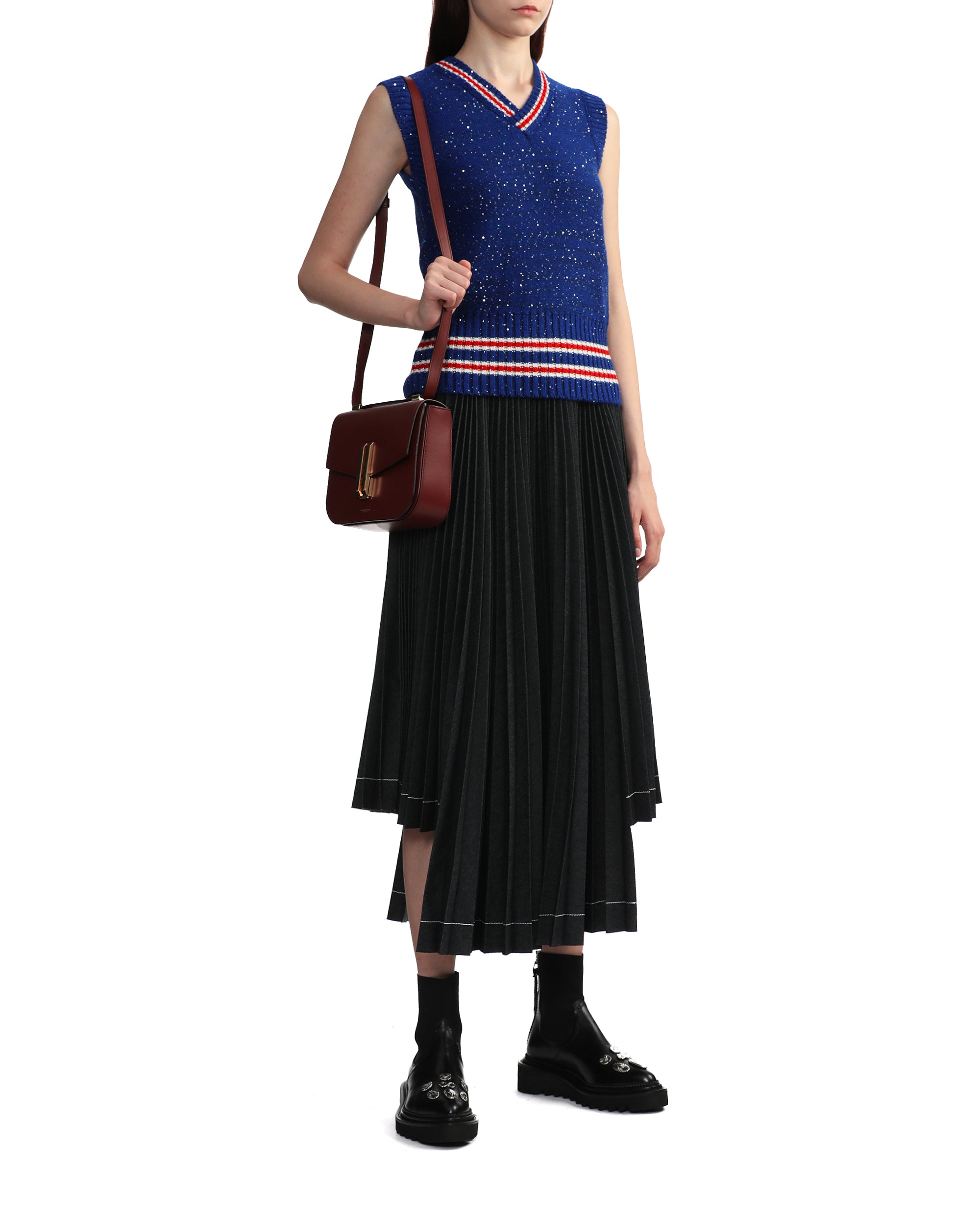 MSGM Pleated skirt