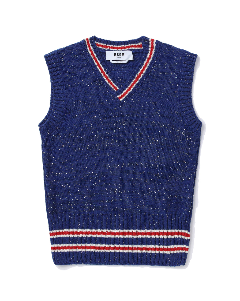 MSGM Ribbed finish vest