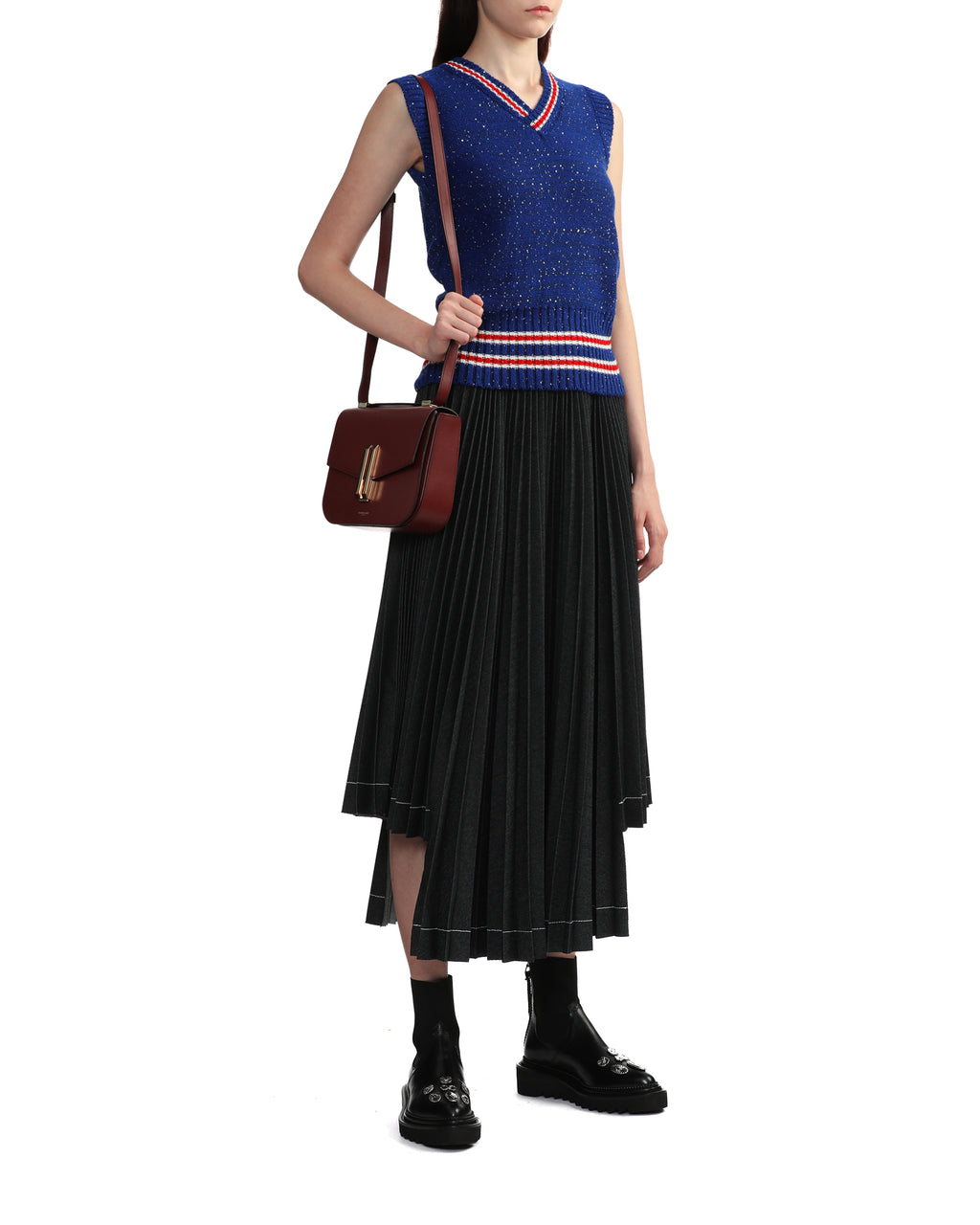 MSGM Ribbed finish vest