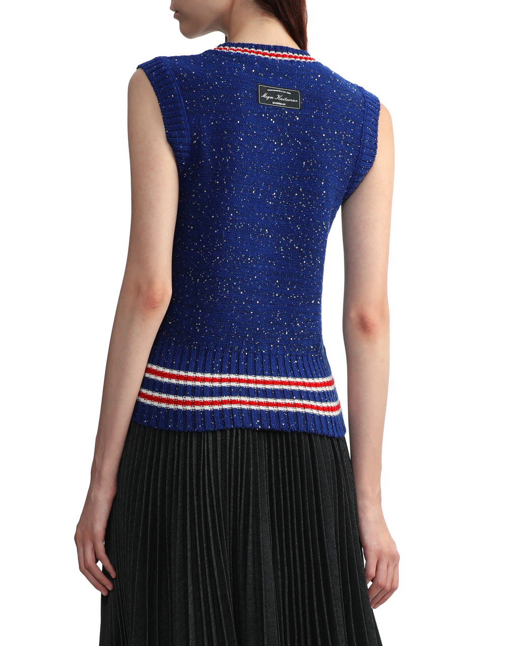 MSGM Ribbed finish vest