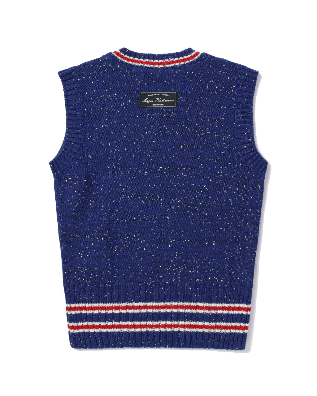 MSGM Ribbed finish vest